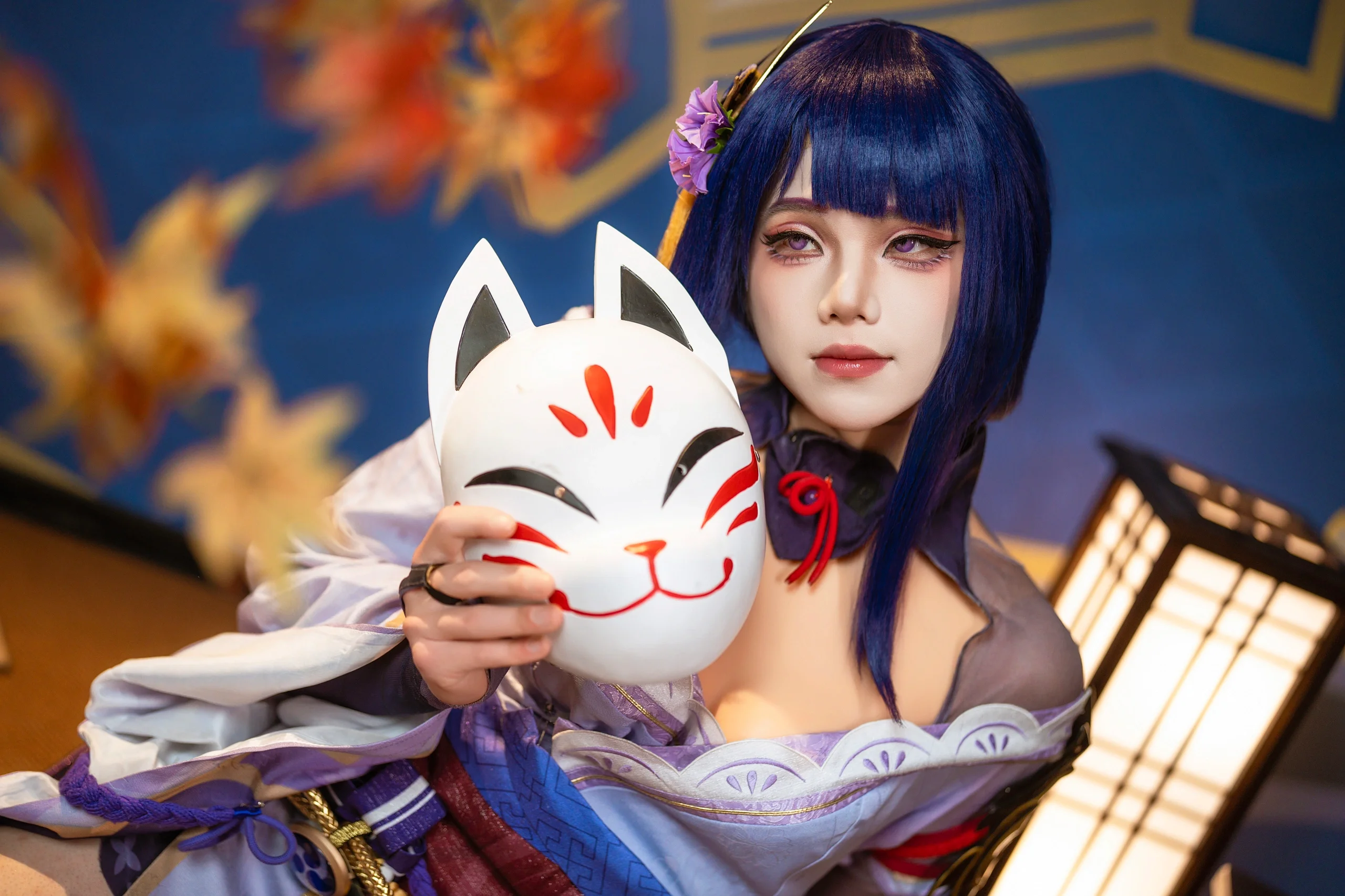 【雷电将军cos】原神稻妻的雷光与静谧 - 第 5 张