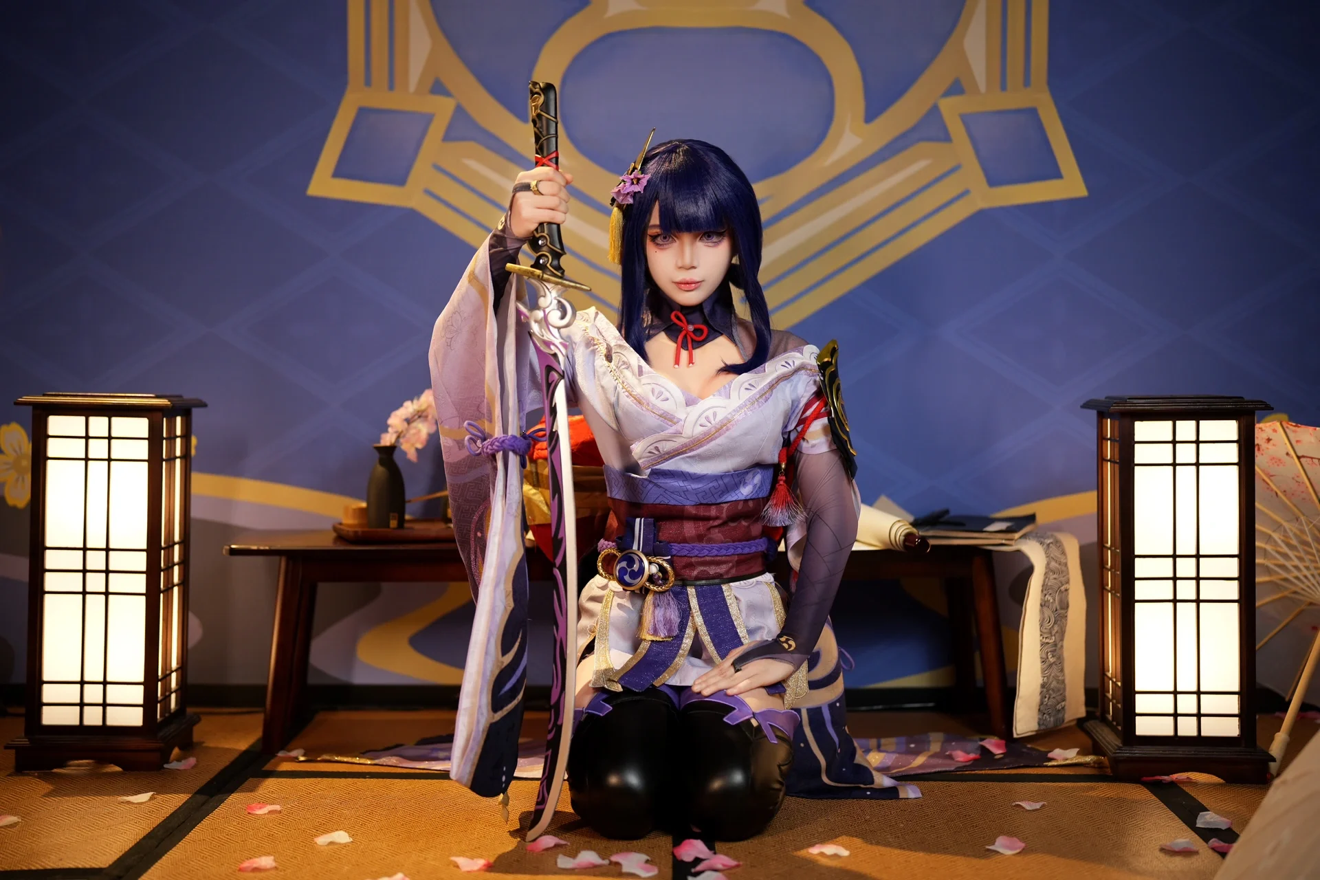 【雷电将军cos】稻妻的雷光，一刀斩断烦恼 - 第 4 张