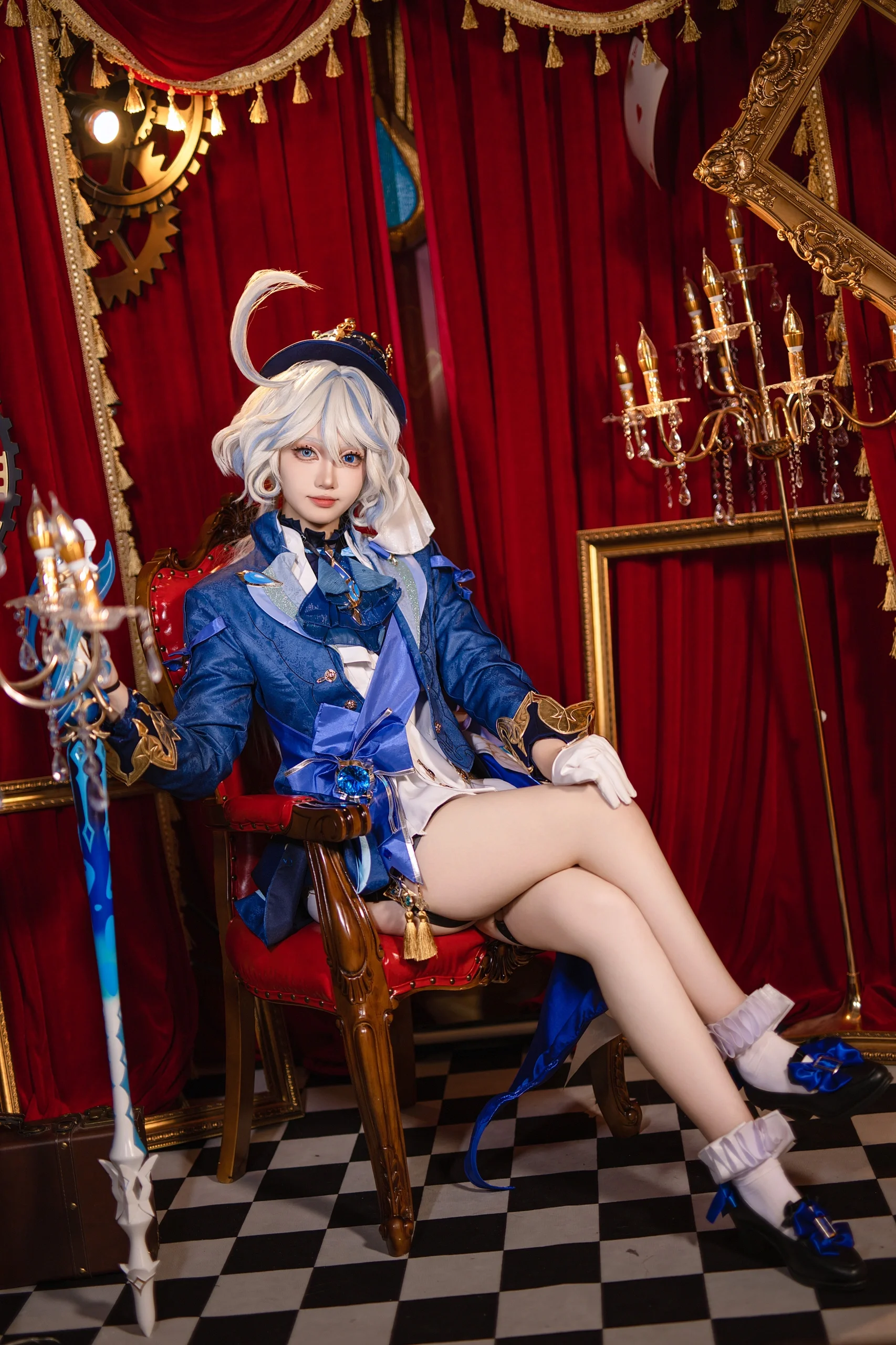 【芙寧娜cos】楓丹大明星的午後茶會與光影 - 第 1 張