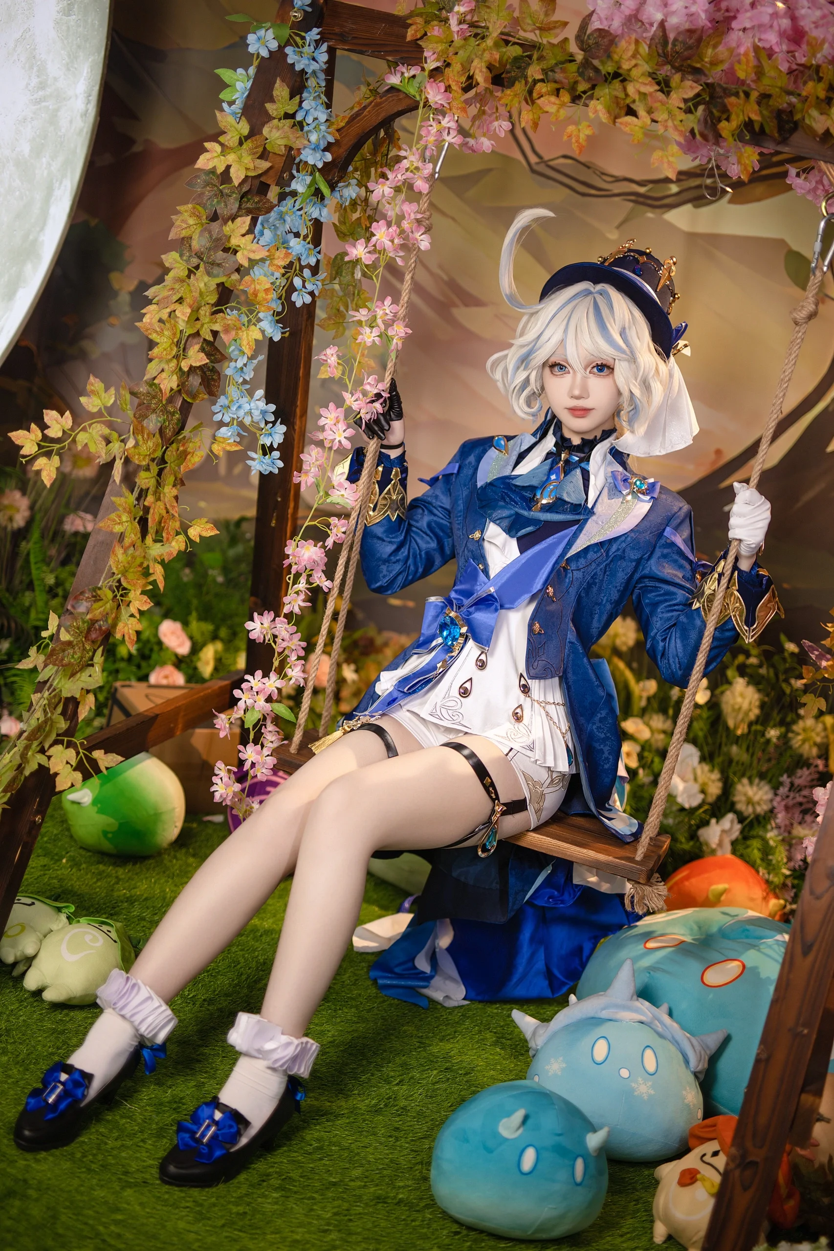 【芙寧娜cos】楓丹大明星的午後茶會與光影 - 第 2 張