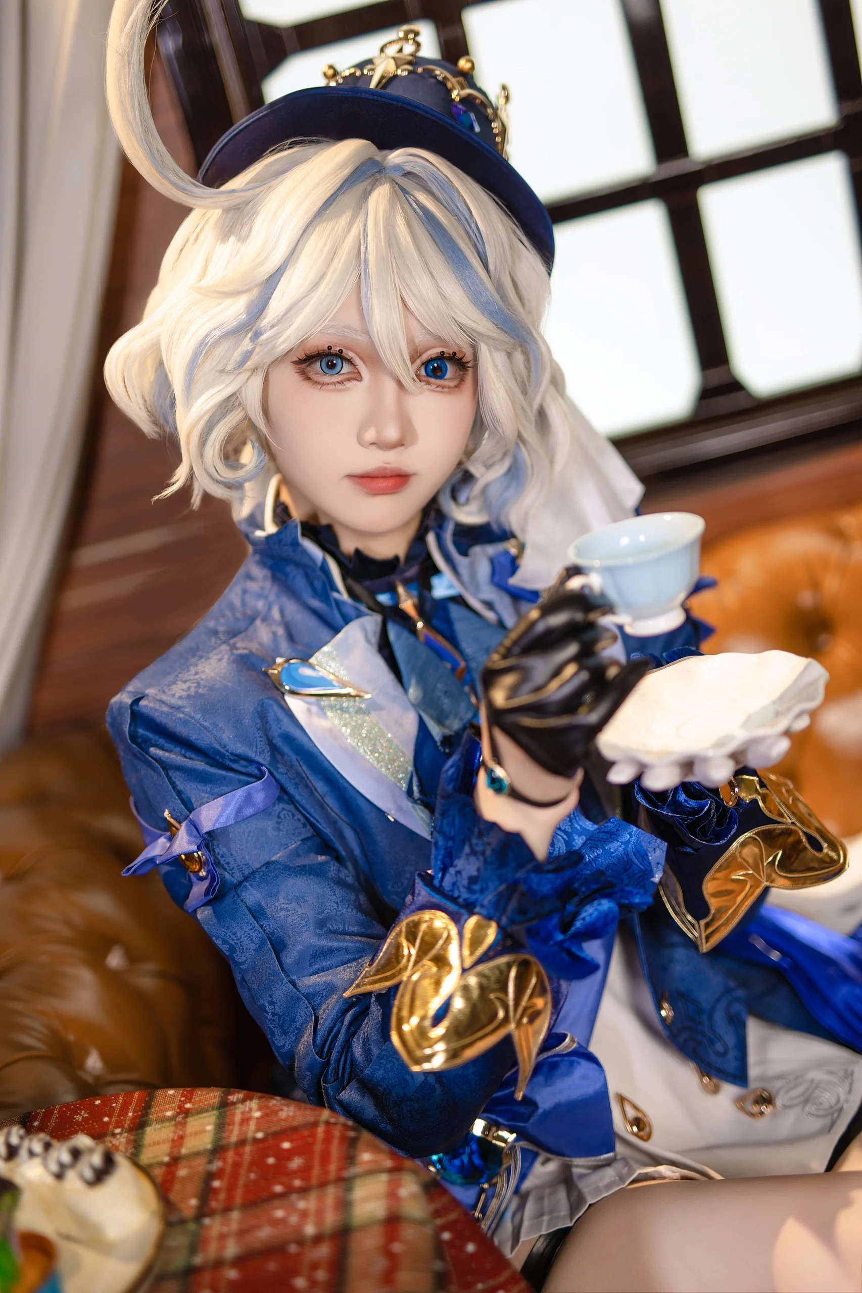 【芙寧娜cos】楓丹大明星的午後茶會與光影 - 第 3 張