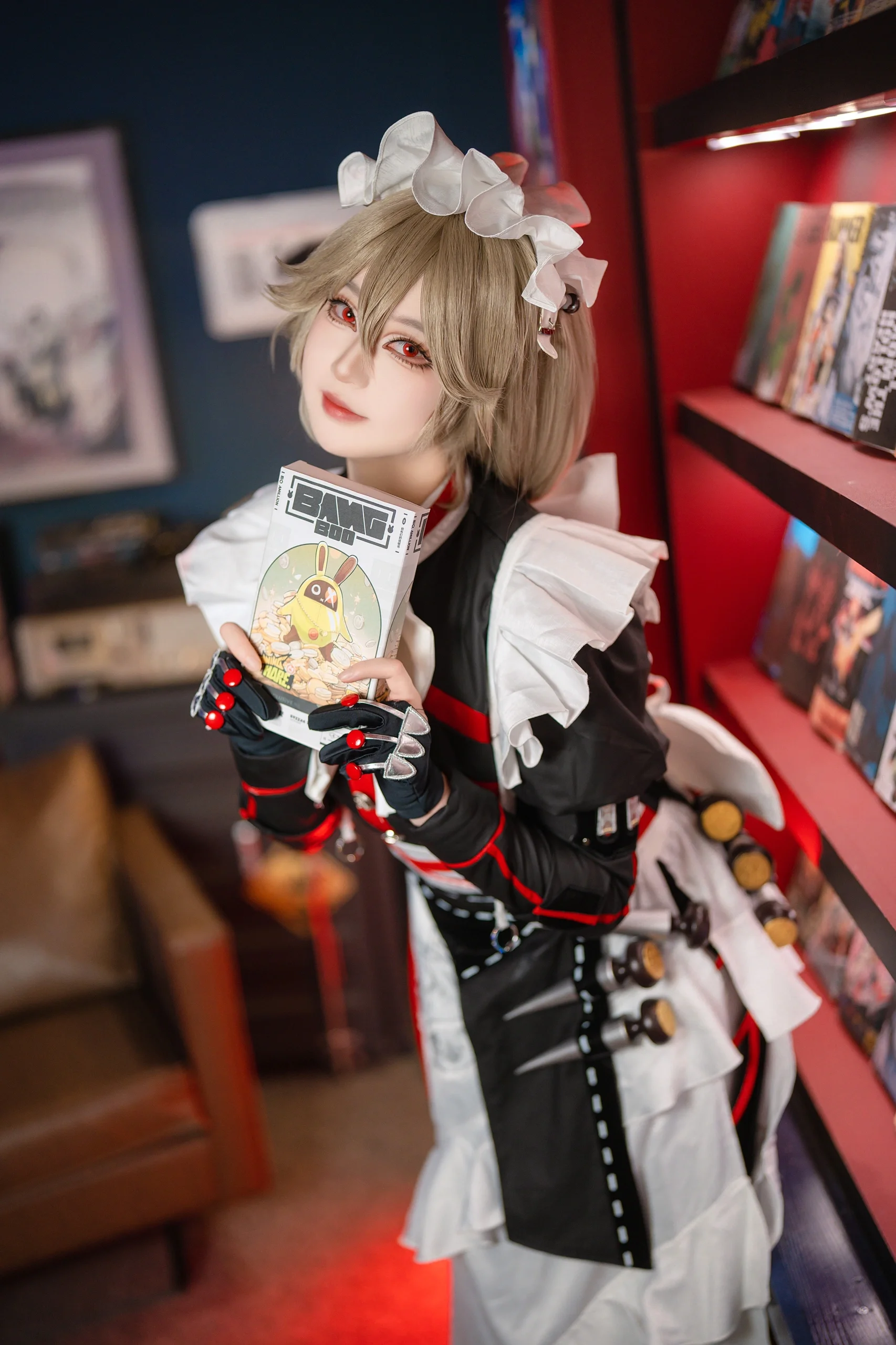 【丽娜cos】绝区零的优雅女仆，烹饪与战斗的双重魅力 - 第 4 张