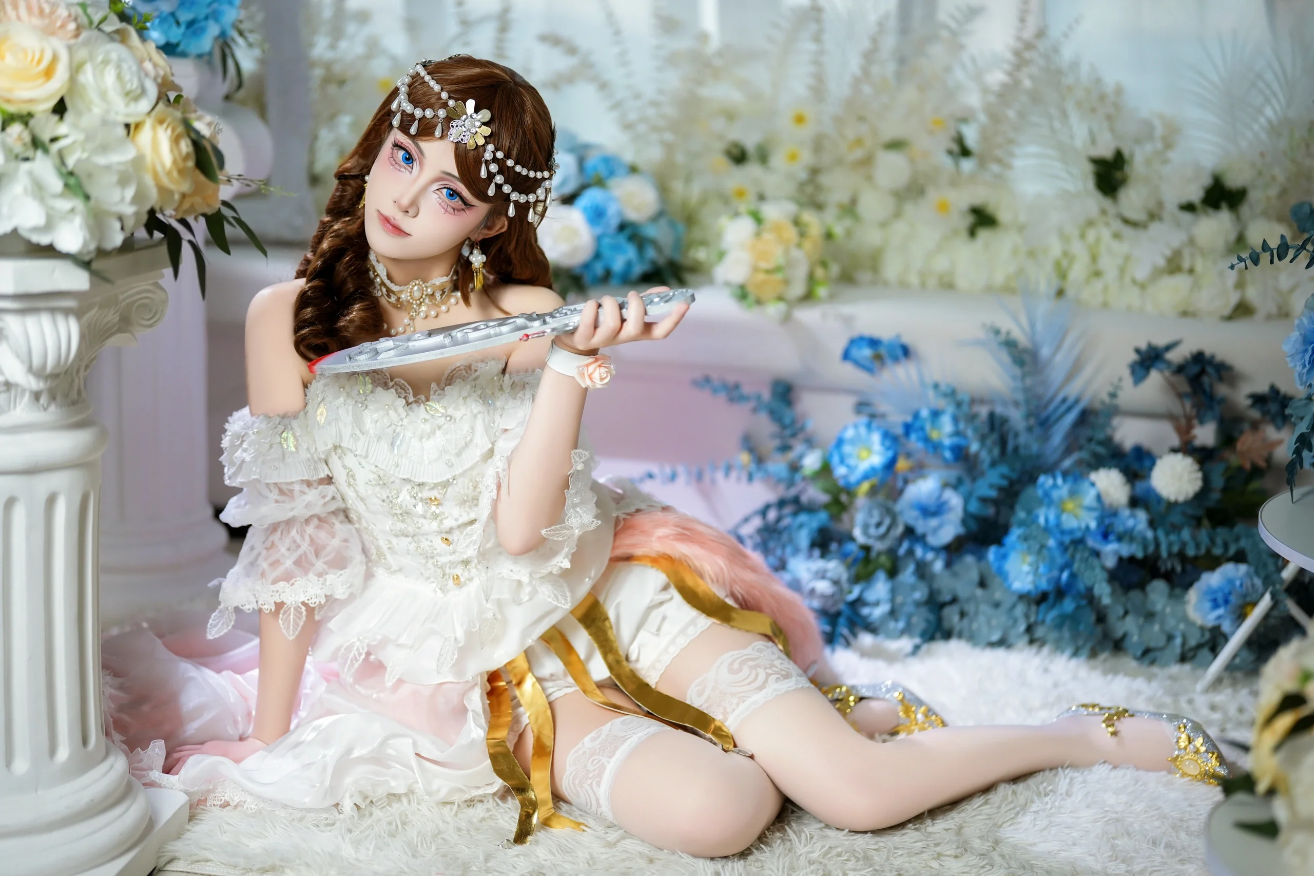 【红夫人贝拉夫人cos】第五人格的华丽宫廷风造型 - 第 1 张