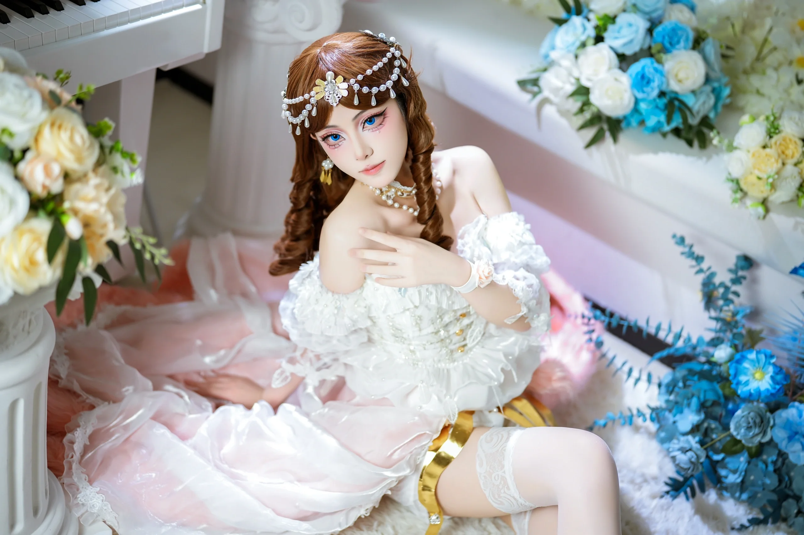 【红夫人贝拉夫人cos】第五人格的华丽宫廷风造型 - 第 2 张