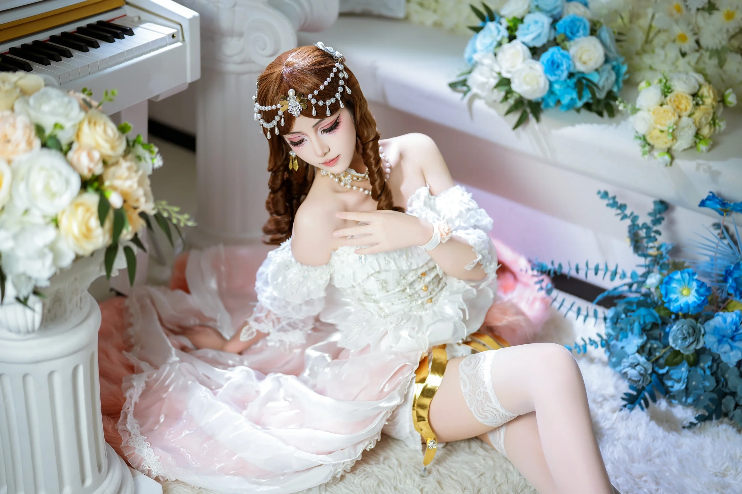 【红夫人贝拉夫人cos】第五人格的华丽宫廷风造型 - 第 4 张