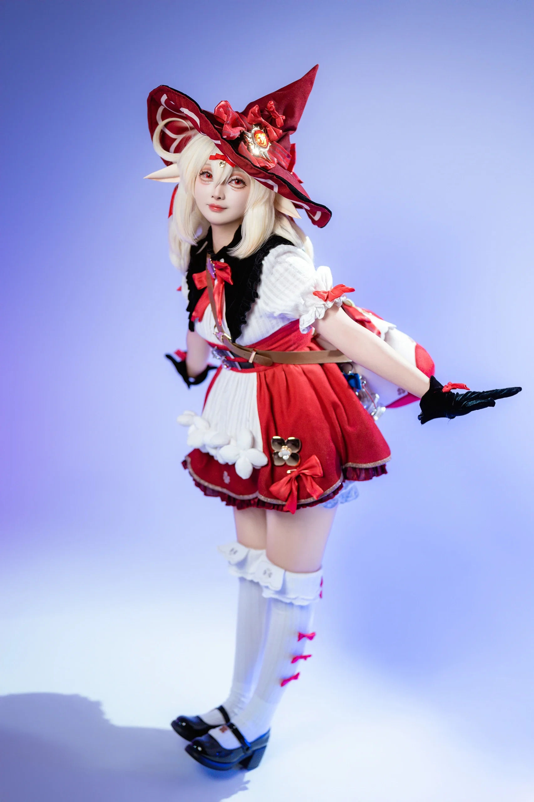 【可莉cos】万圣节魔女可莉的摄影幕后分享