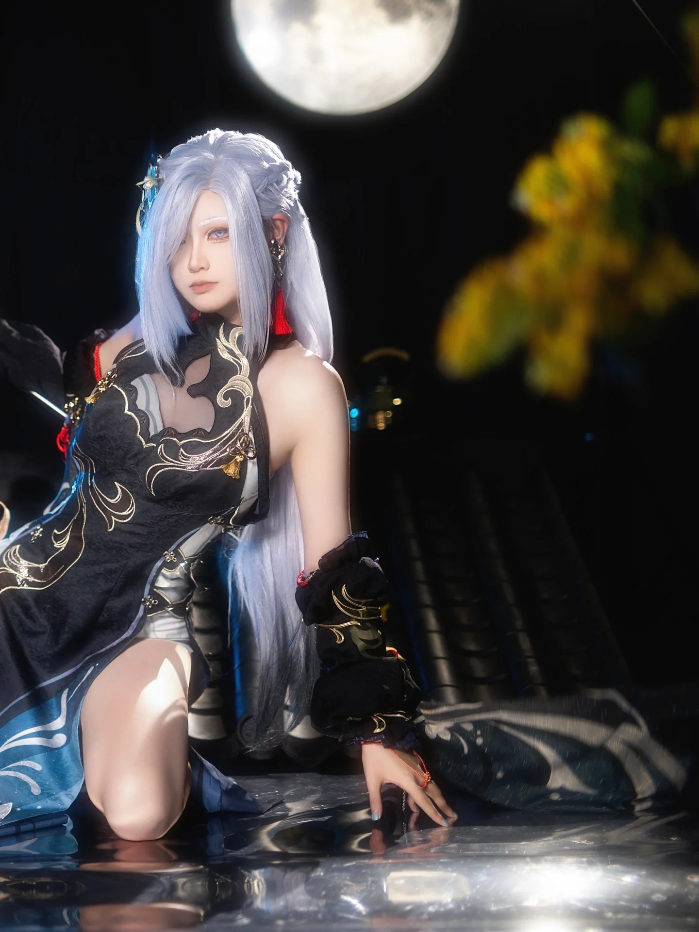 【申鹤cos】夜影流光，人间的灯火与山林的月光 - 第 2 张