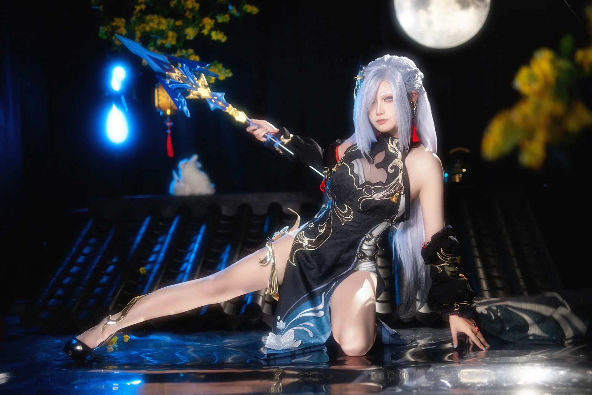 【申鹤cos】夜影流光，人间的灯火与山林的月光