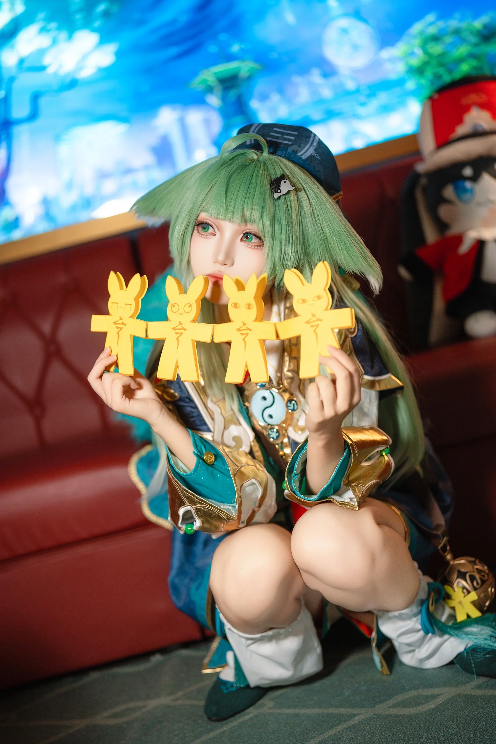 【藿藿cos】非、非得战斗吗？尾巴别总拆台嘛 - 第 1 张