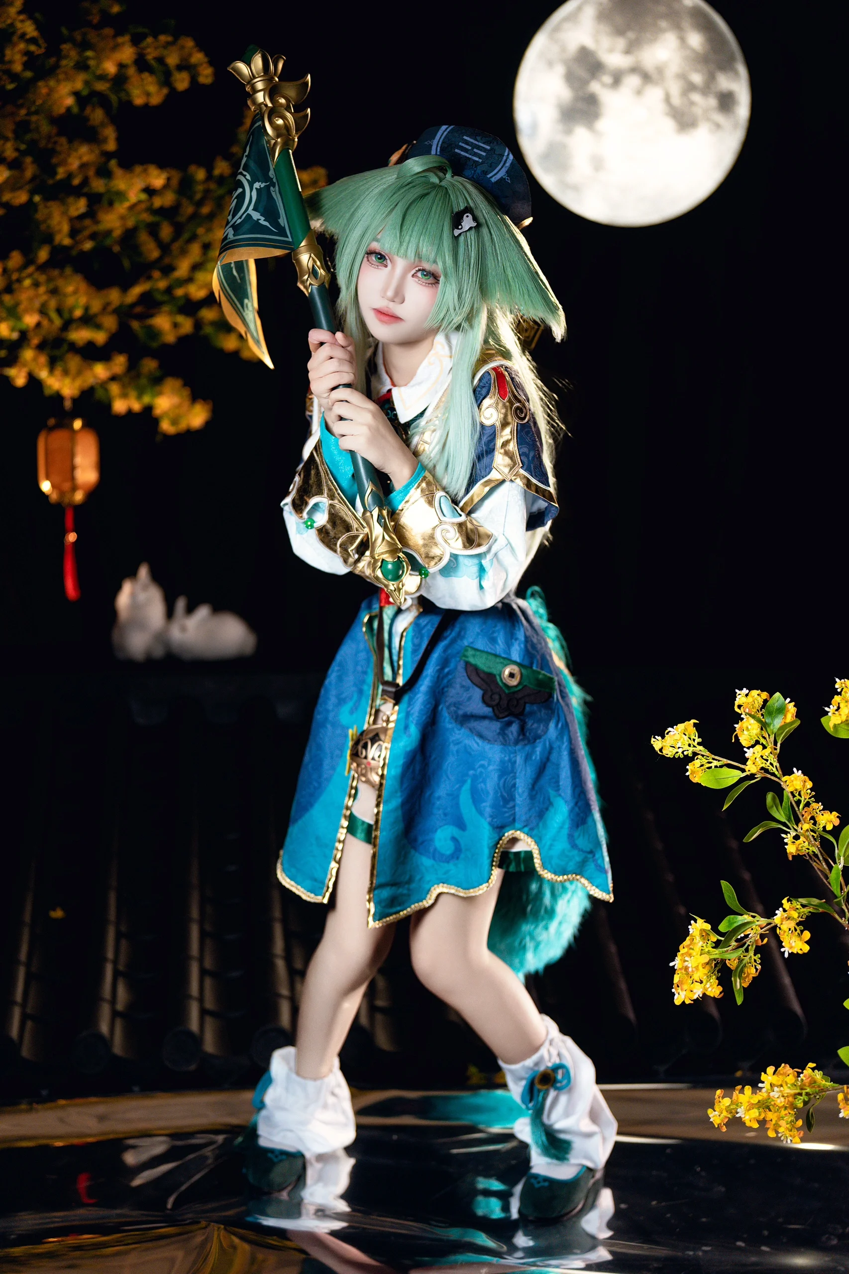 【藿藿cos】非、非得战斗吗？尾巴别总拆台嘛 - 第 5 张