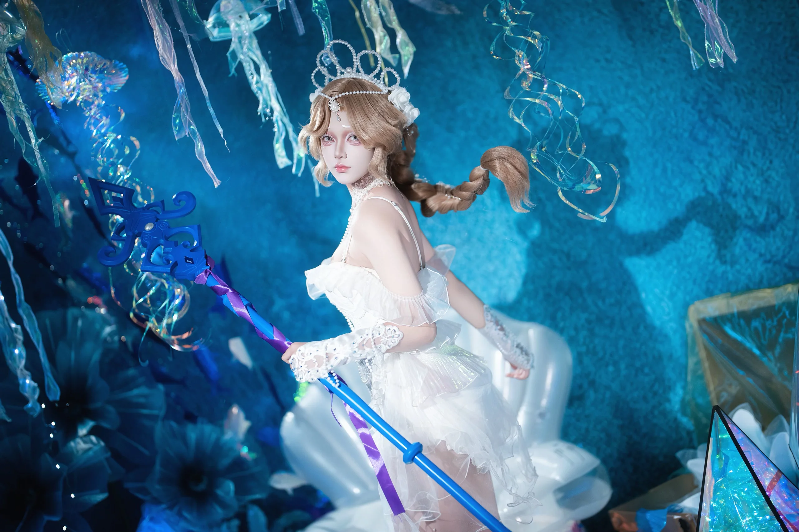 【漁女cos】第五人格全新海洋場景高定反重力假髮 - 第 2 張