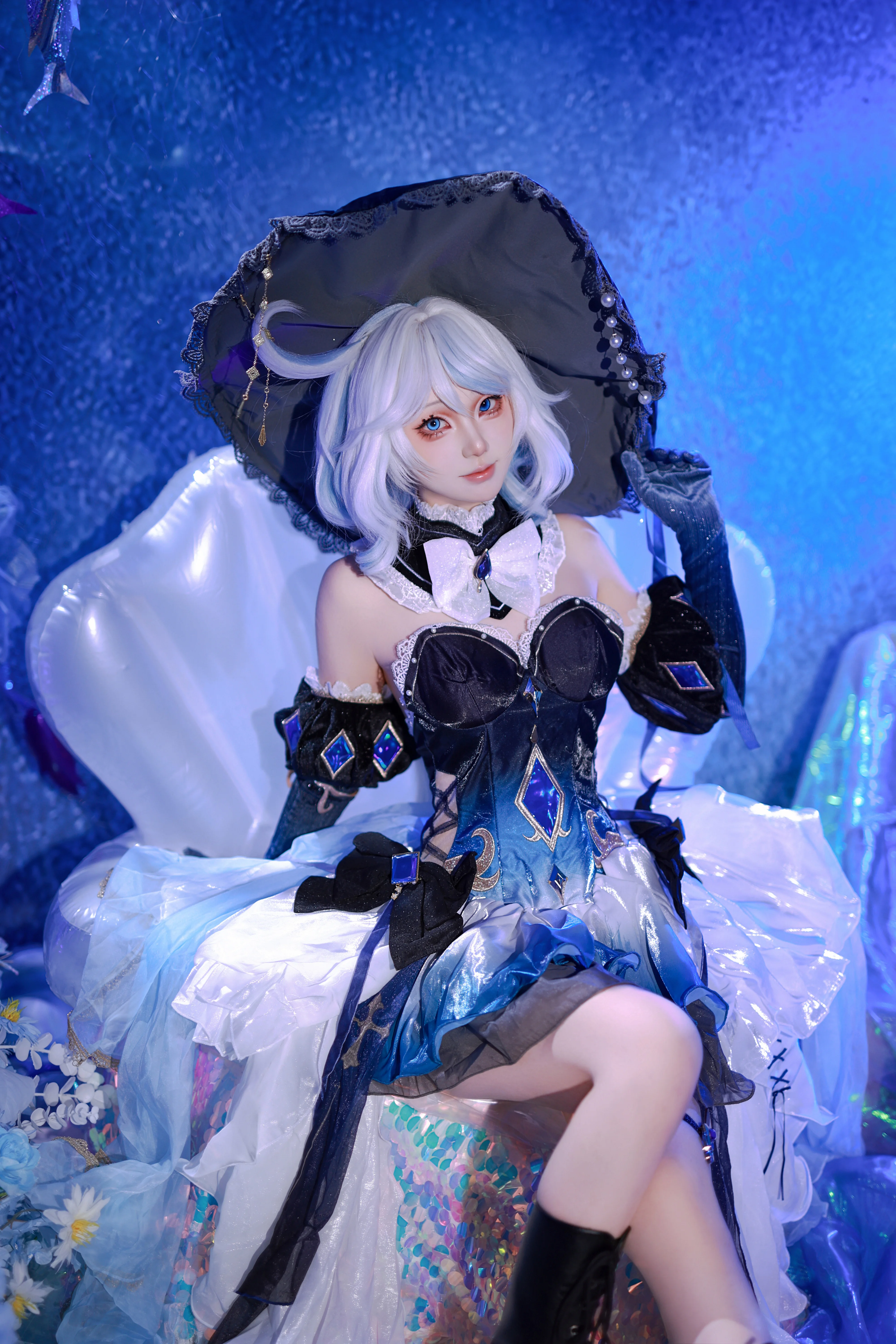 【芙寧娜cos】深海來信，華麗呈現水神氣質 - 第 3 張
