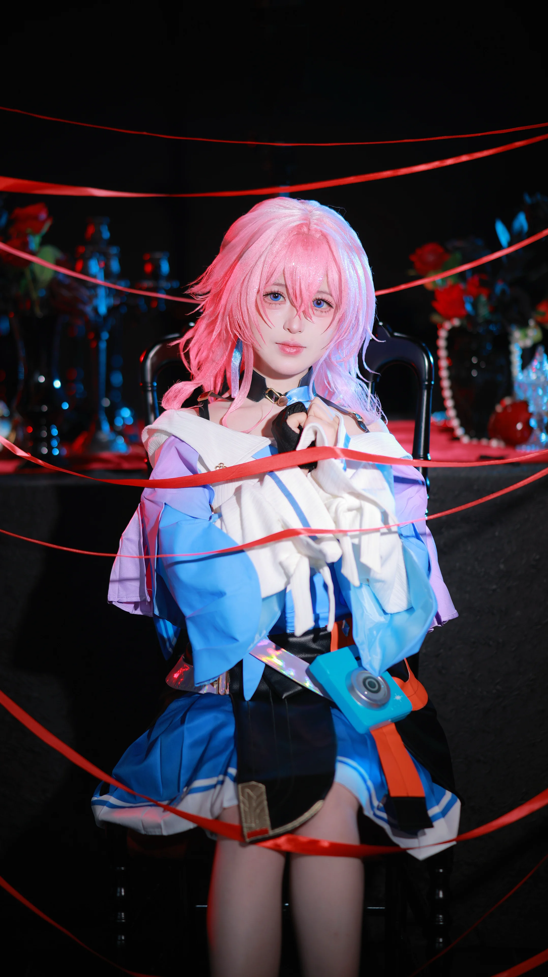 【崩坏星穹铁道cos】三月七与长夜月交织的夜幕红线 - 第 2 张