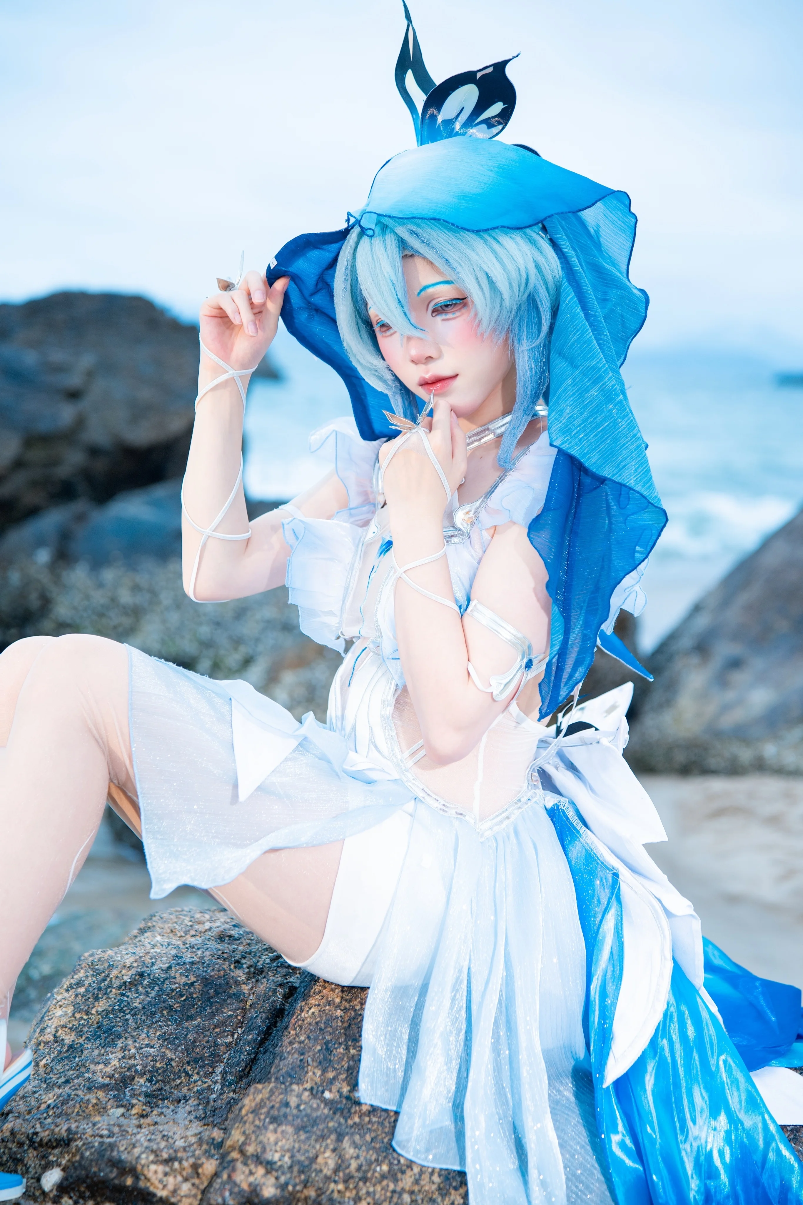 【守岸人cos】驻足这片海浪，守望你的轨迹