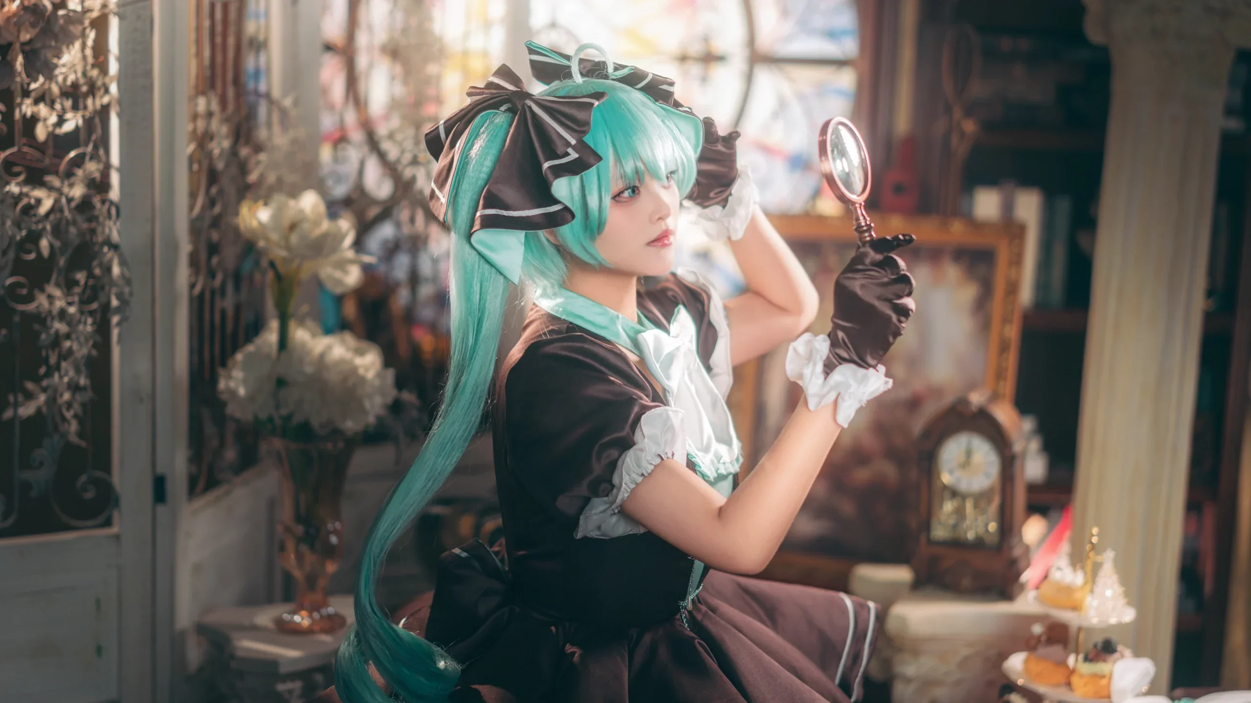 初音未來cos 生日兔子洋裝特輯 - 第 3 張