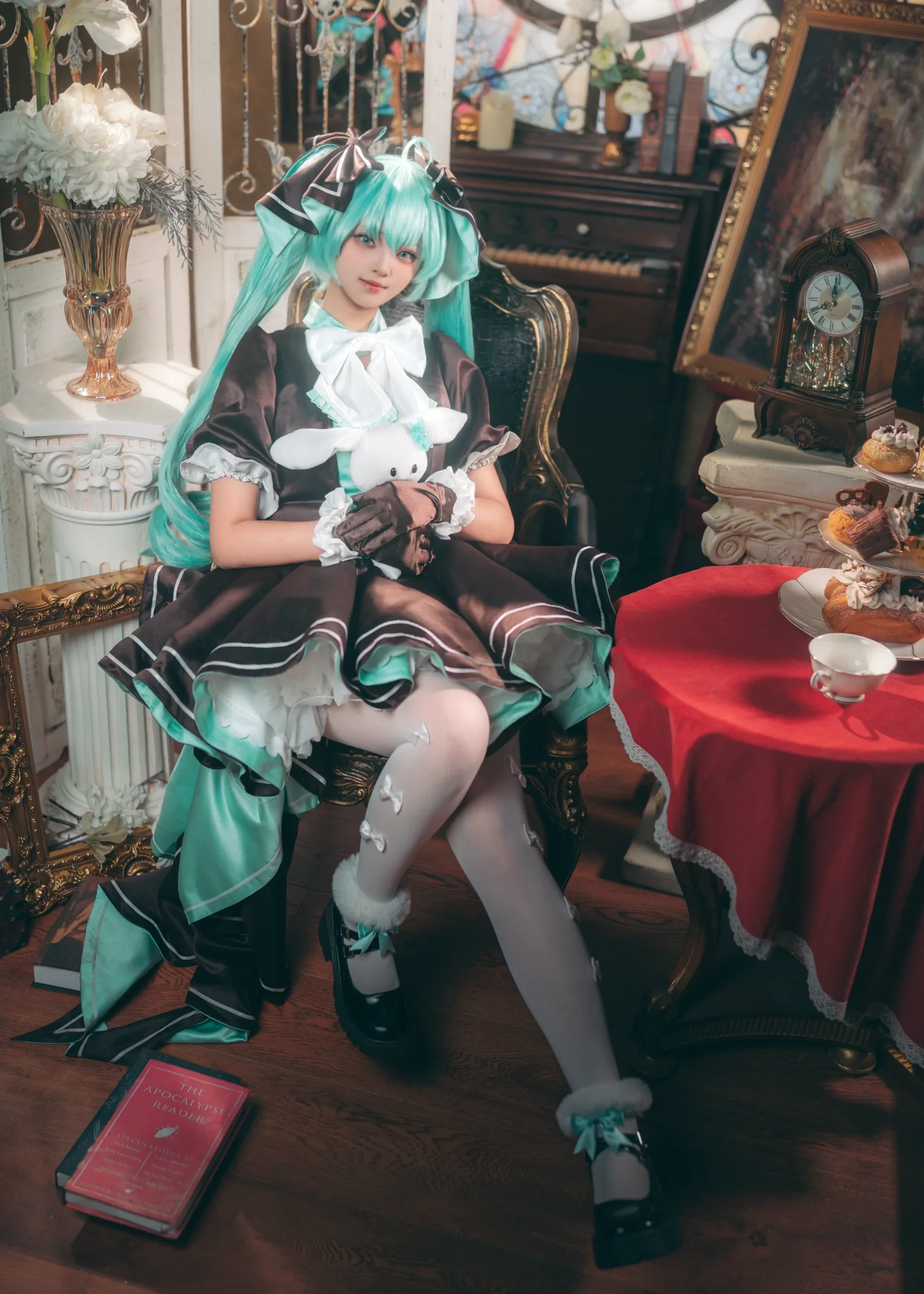 初音未來cos 生日兔子洋裝特輯 - 第 5 張