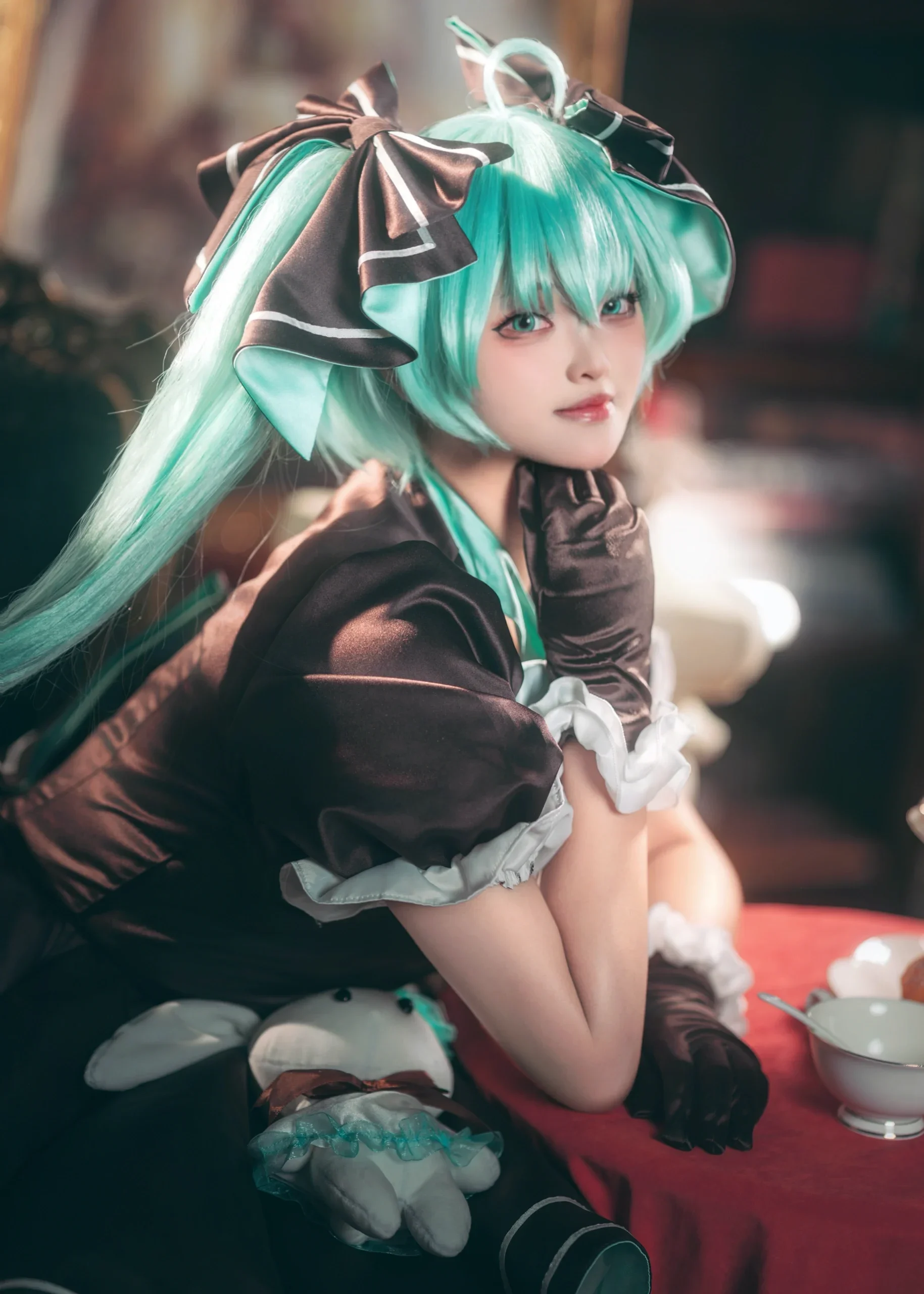 初音未來cos 生日兔子洋裝特輯 - 第 8 張