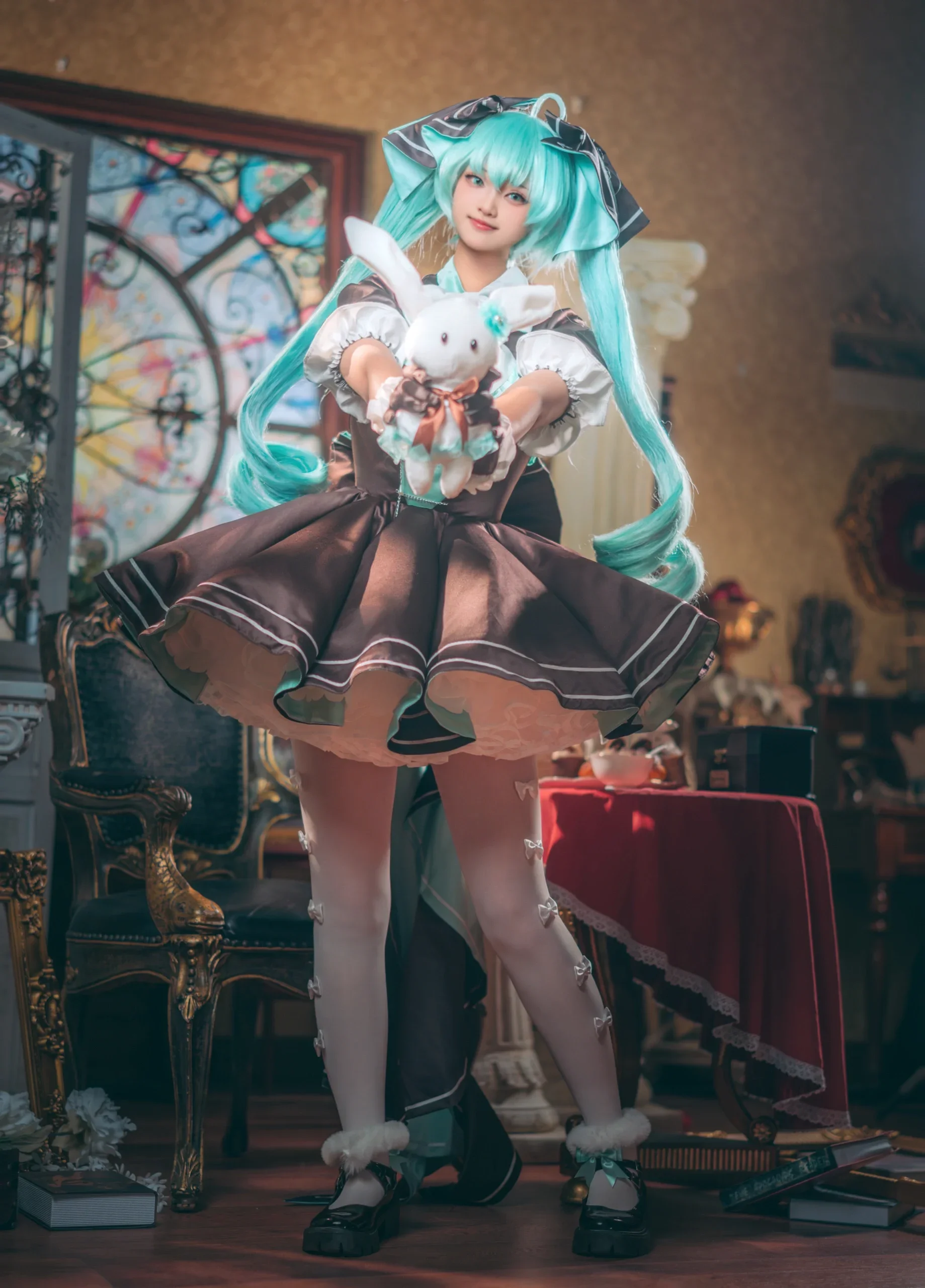 初音未來cos 生日兔子洋裝特輯 - 第 9 張