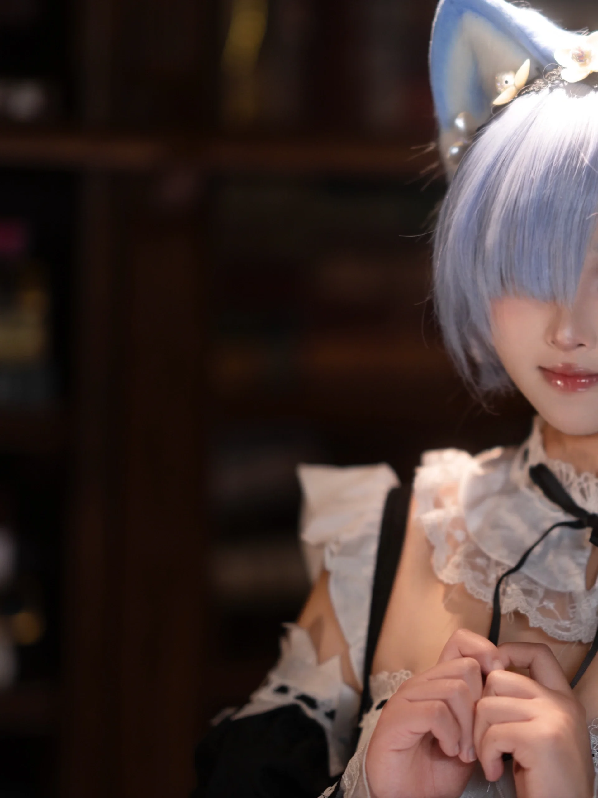 【蕾姆cos】Re从零开始的异世界生活，分享那些年的蓝发女仆 - 第 1 张