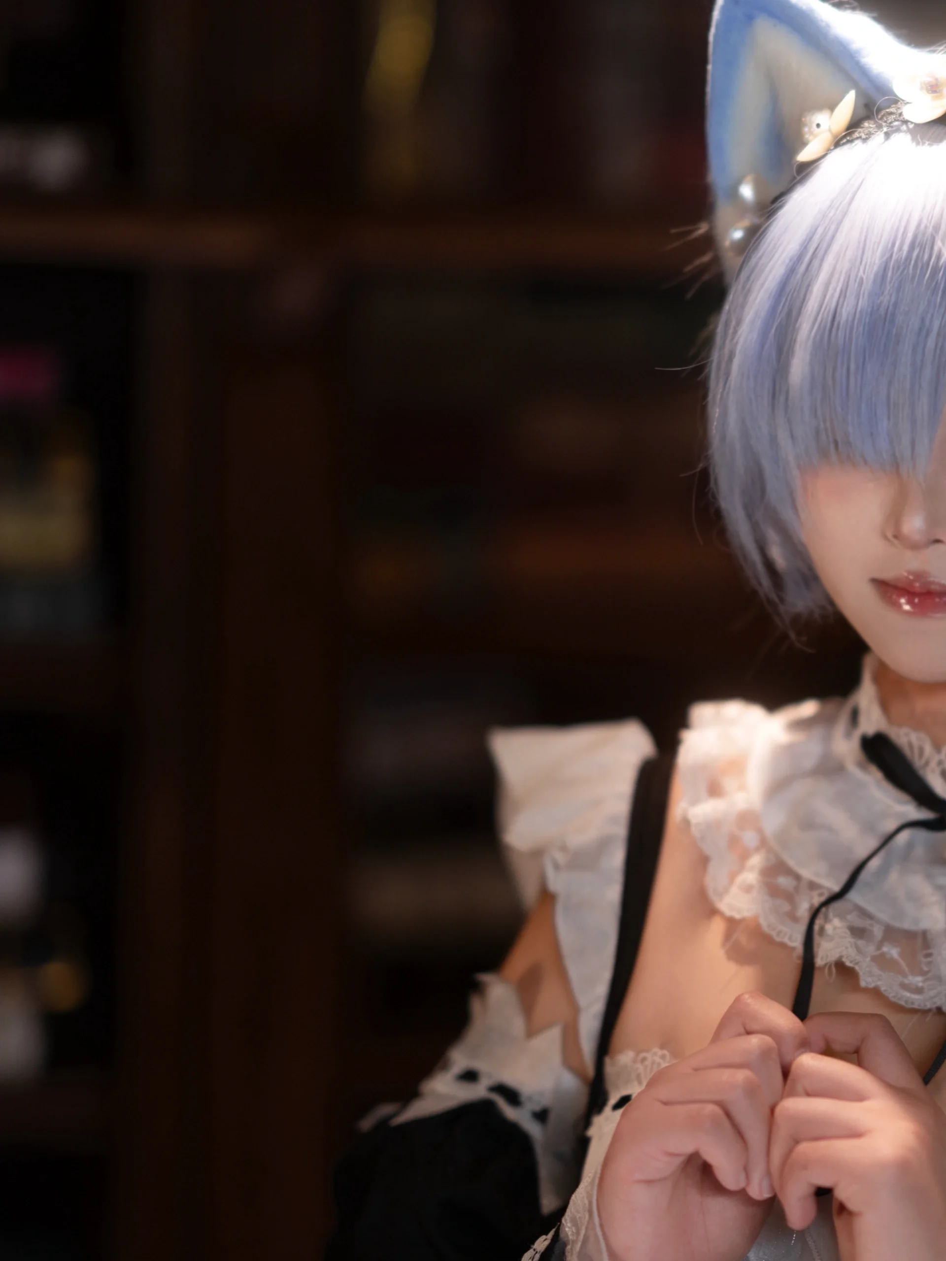 【蕾姆cos】Re从零开始的异世界生活，分享那些年的蓝发女仆 - 第 3 张