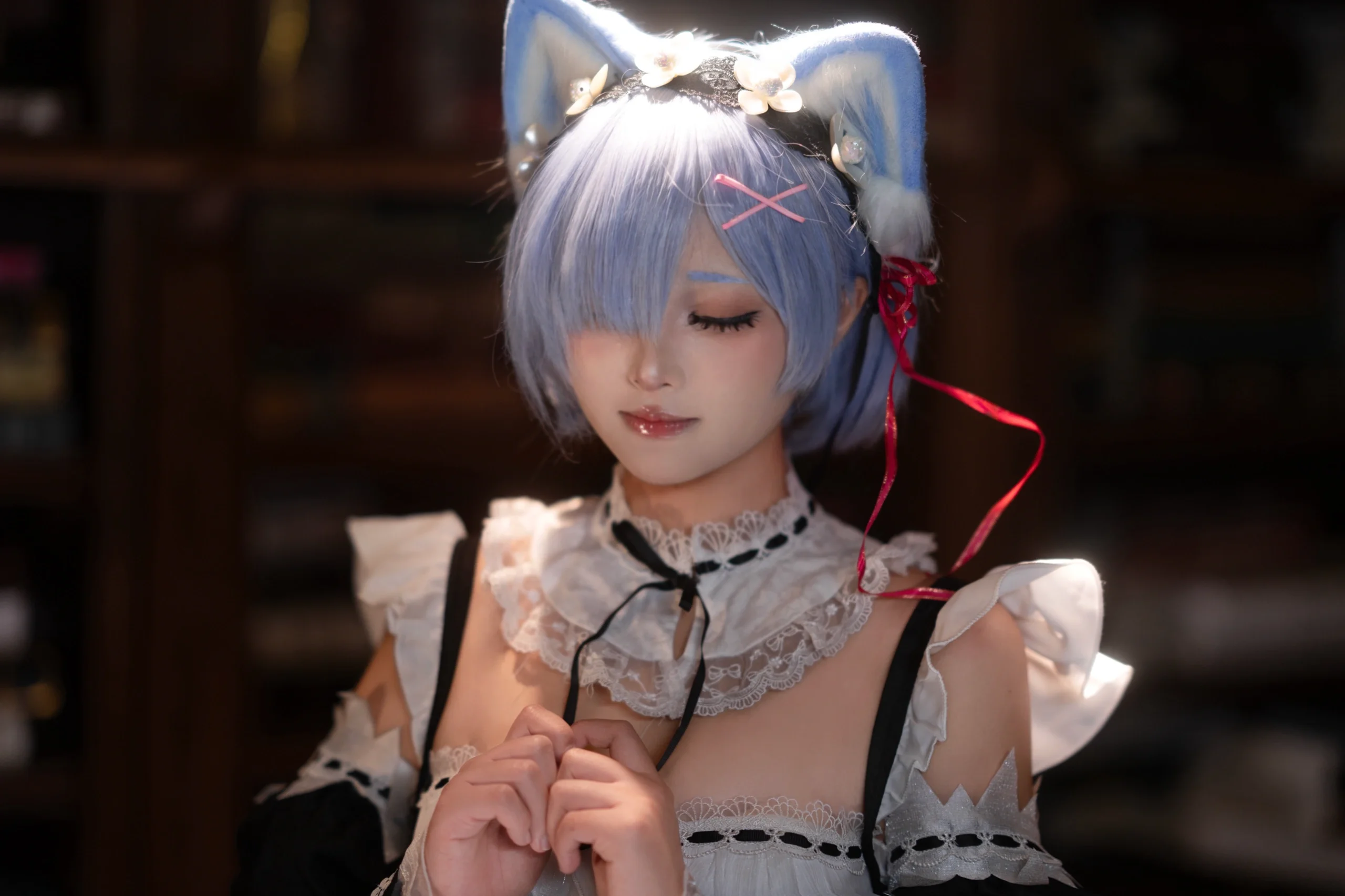 【蕾姆cos】Re从零开始的异世界生活，分享那些年的蓝发女仆 - 第 6 张