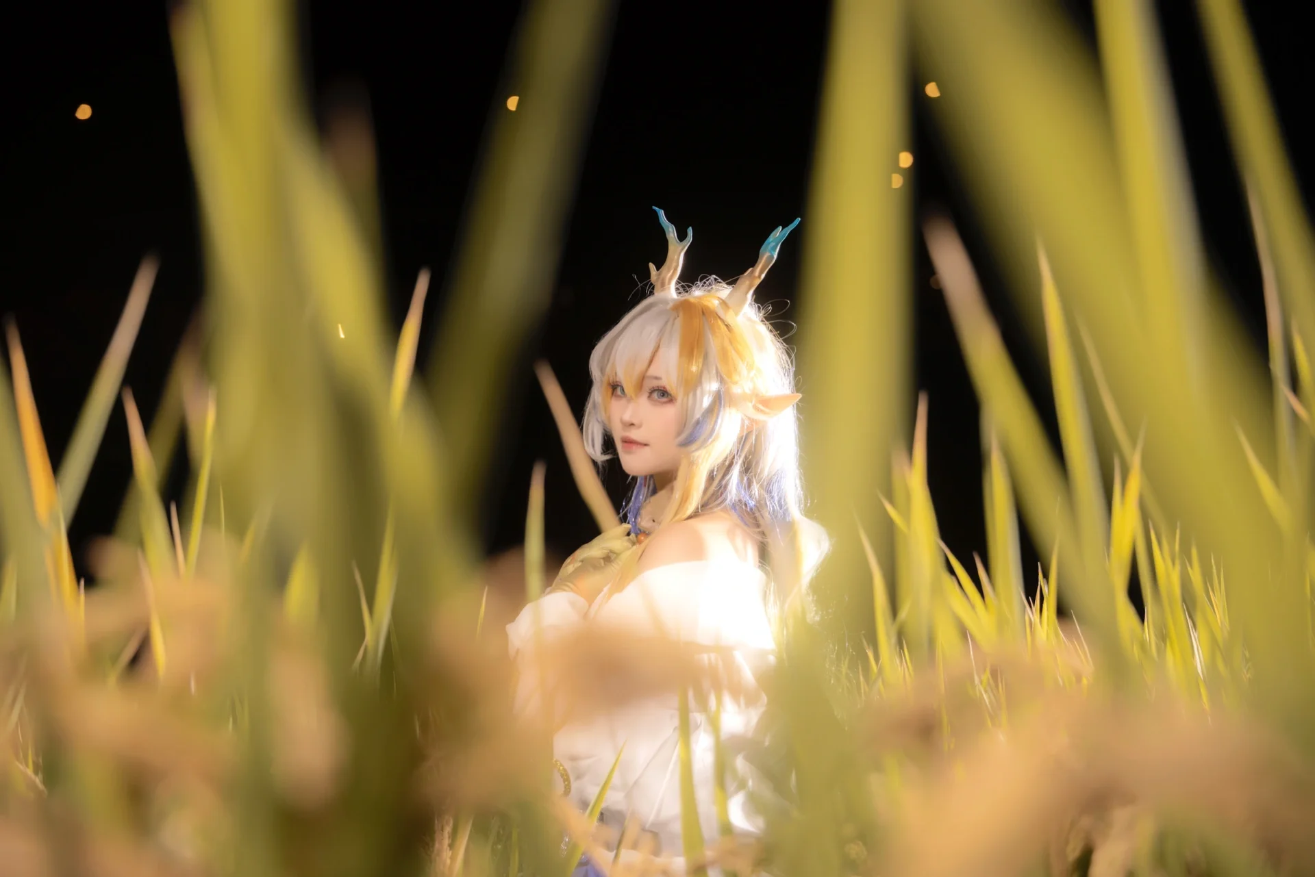 【黍cos】夜色草丛中的相见欢·明日方舟新春 - 第 2 张