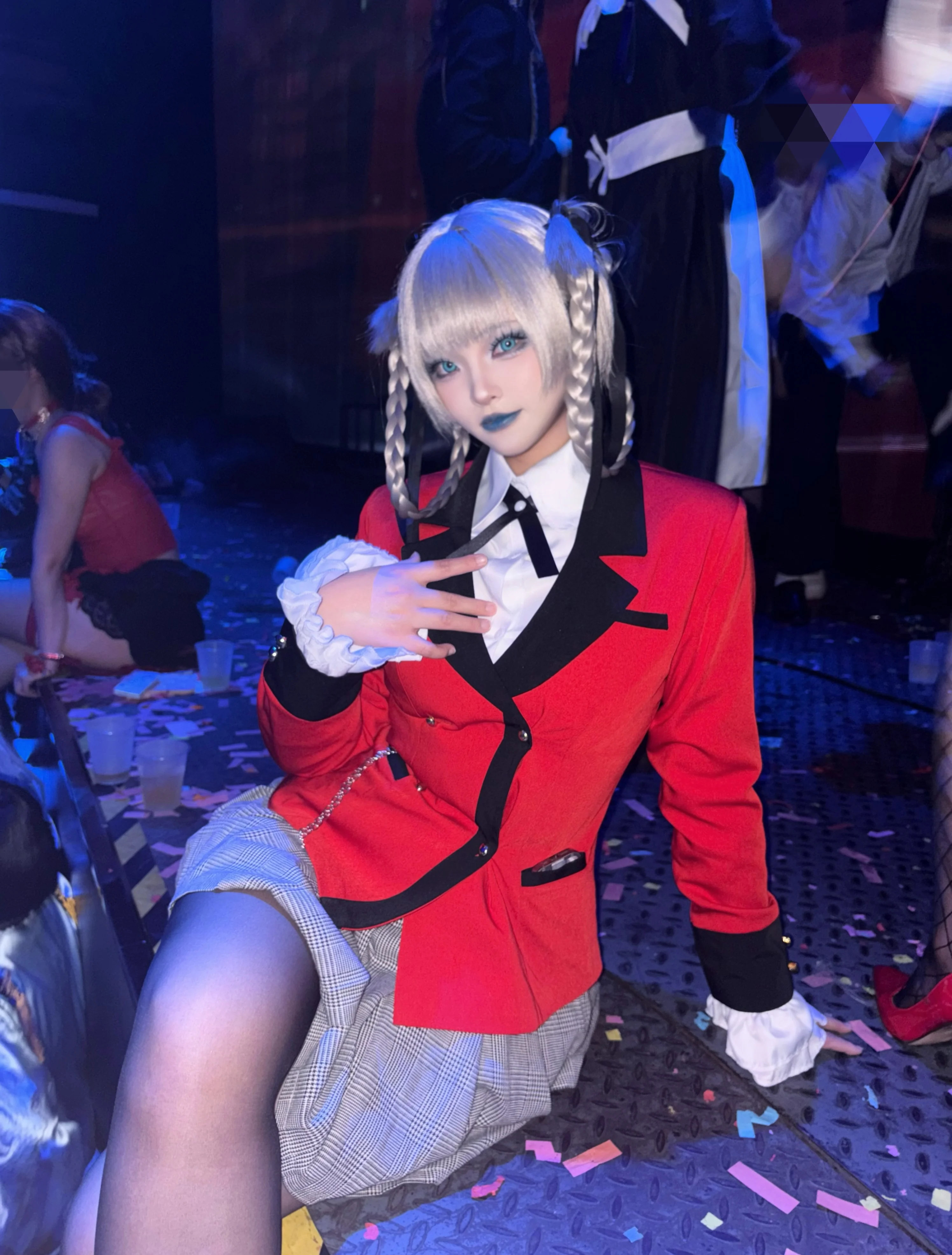 【桃喰绮罗莉cos】狂赌之渊魔女之夜，内向星人的社交觉醒