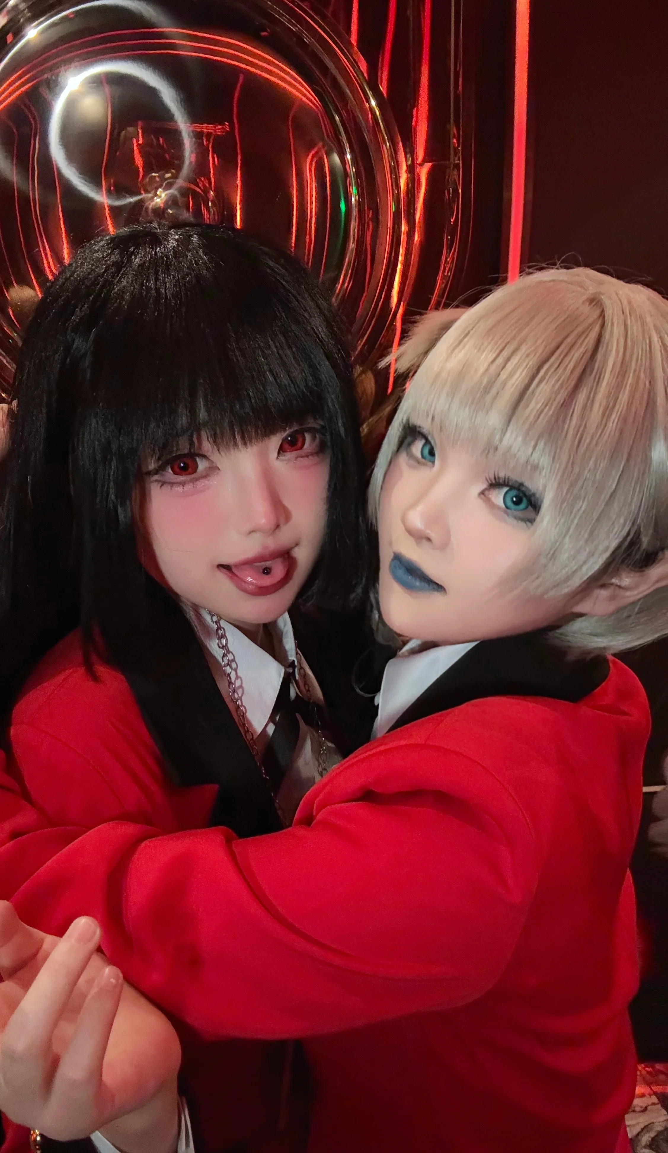 【桃喰绮罗莉cos】狂赌之渊魔女之夜，内向星人的社交觉醒 - 第 3 张