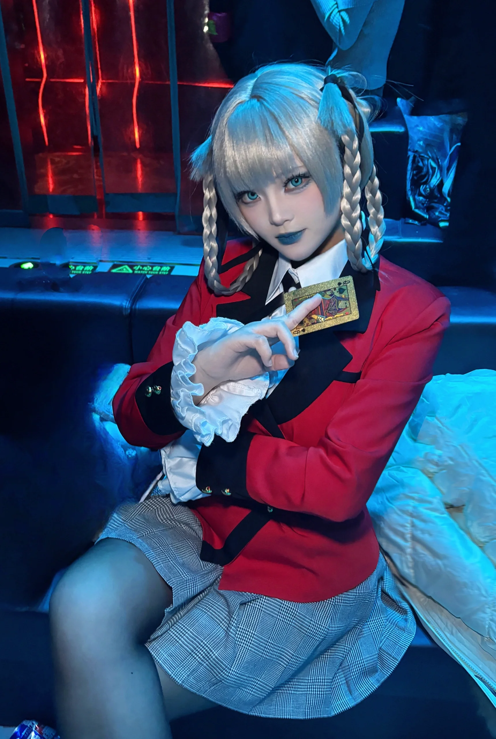 【桃喰绮罗莉cos】狂赌之渊魔女之夜，内向星人的社交觉醒 - 第 4 张
