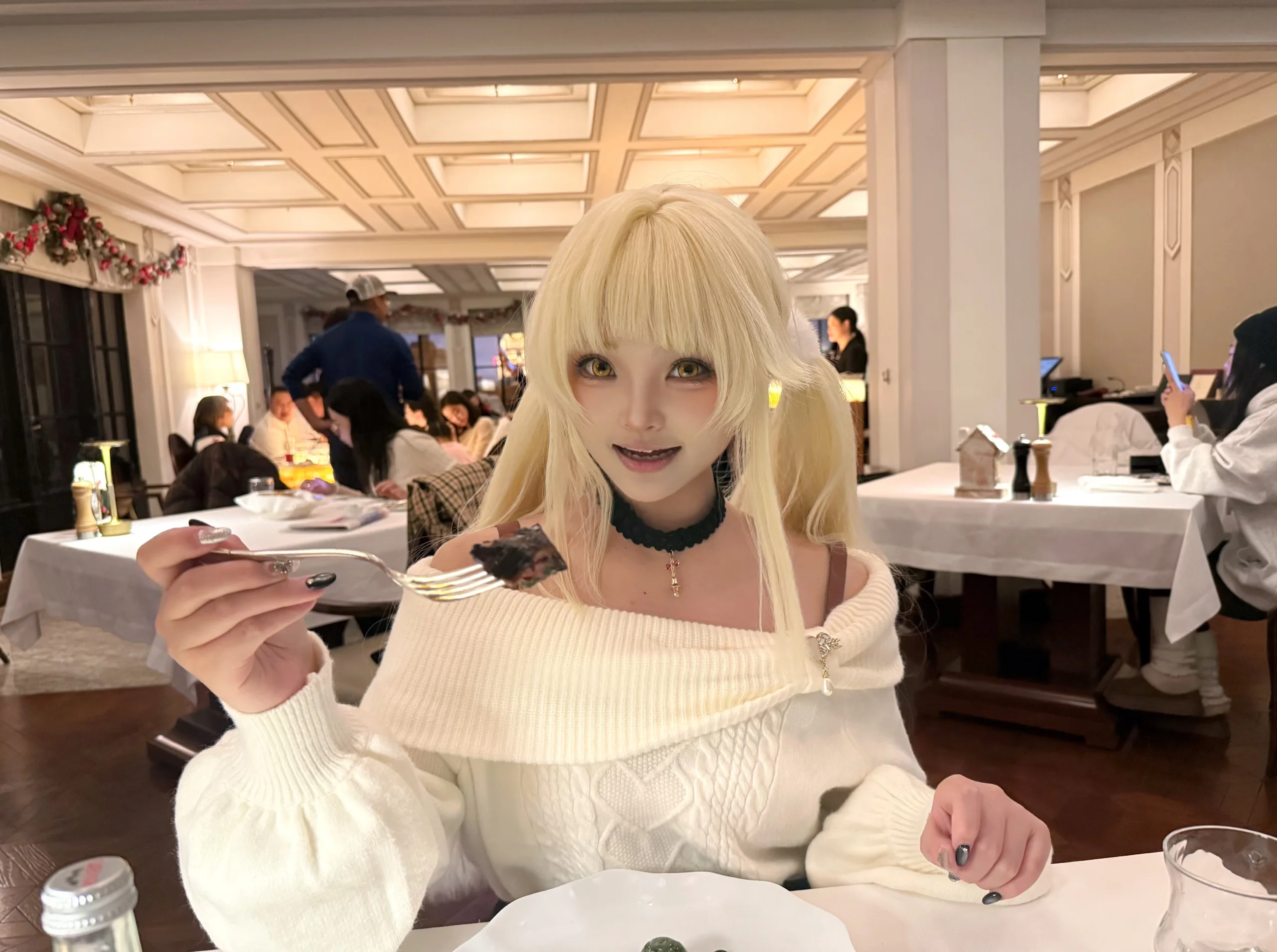 【弦卷心cos】BanG Dream! 和平饭店圣诞卡面打卡记录 - 第 8 张
