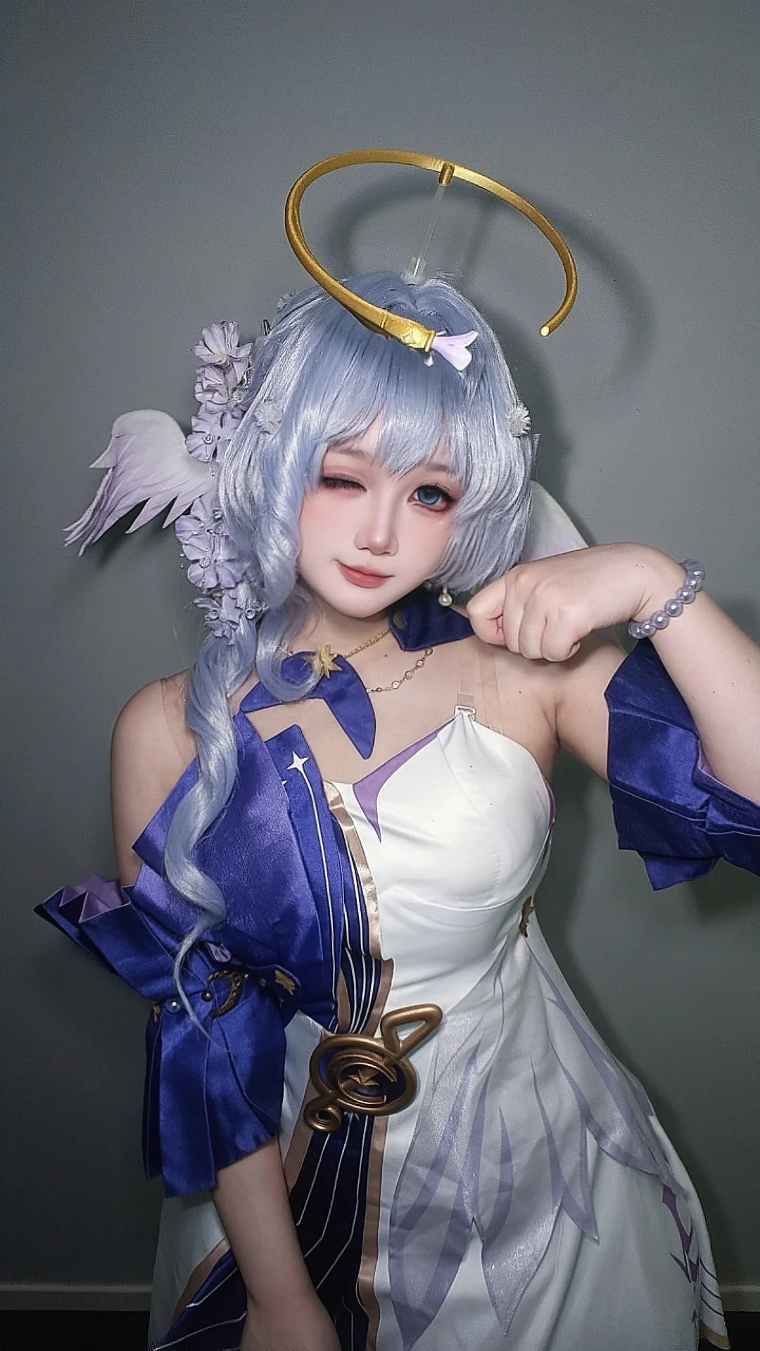 【知更鸟cos】崩坏星穹铁道的梦幻小天使 - 第 1 张