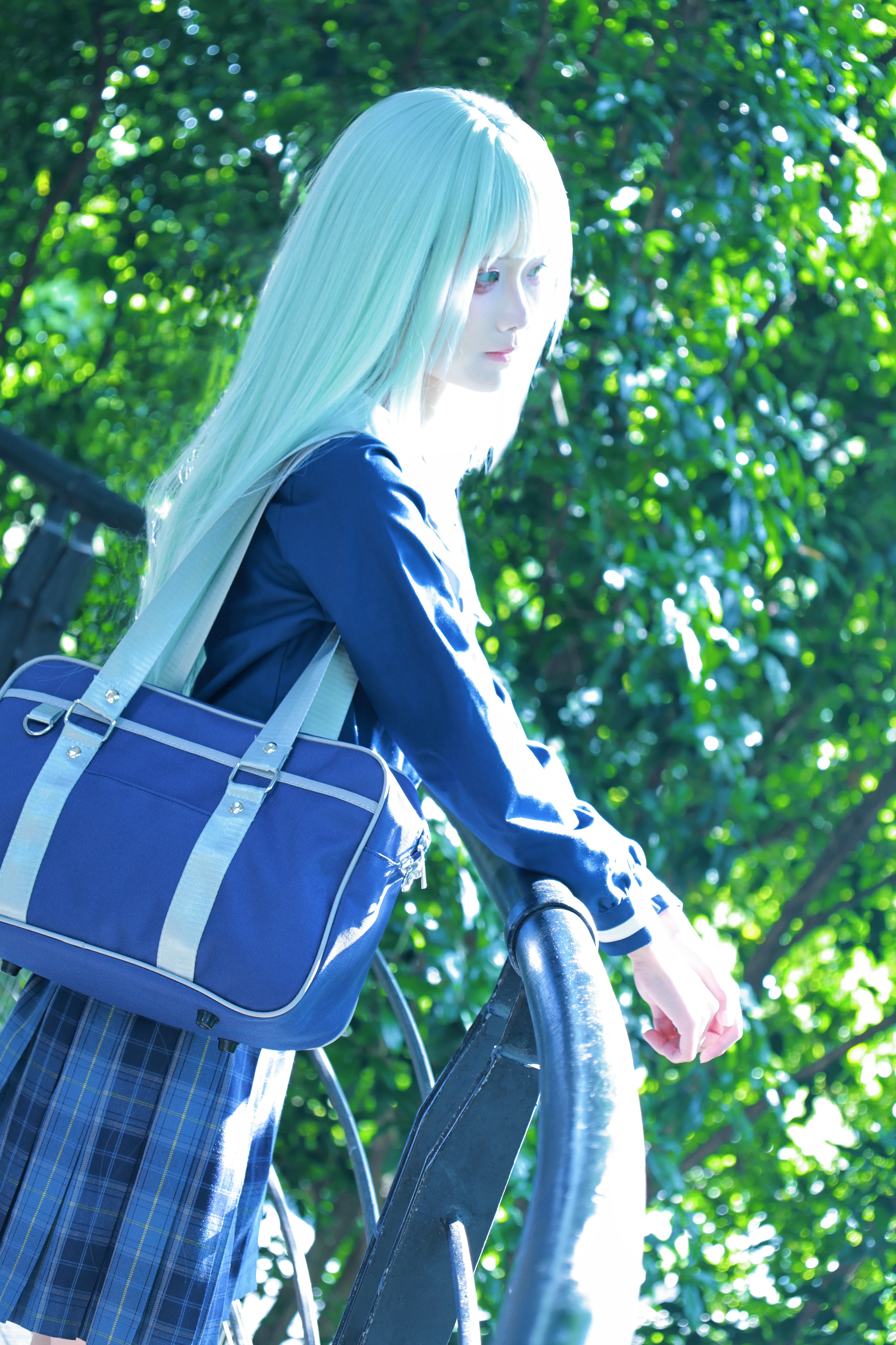 【Wakaba Mutsumi Cosplay】A Quiet Mint-Green Afternoon in Ave Mujica - The Die is Cast - Image 4