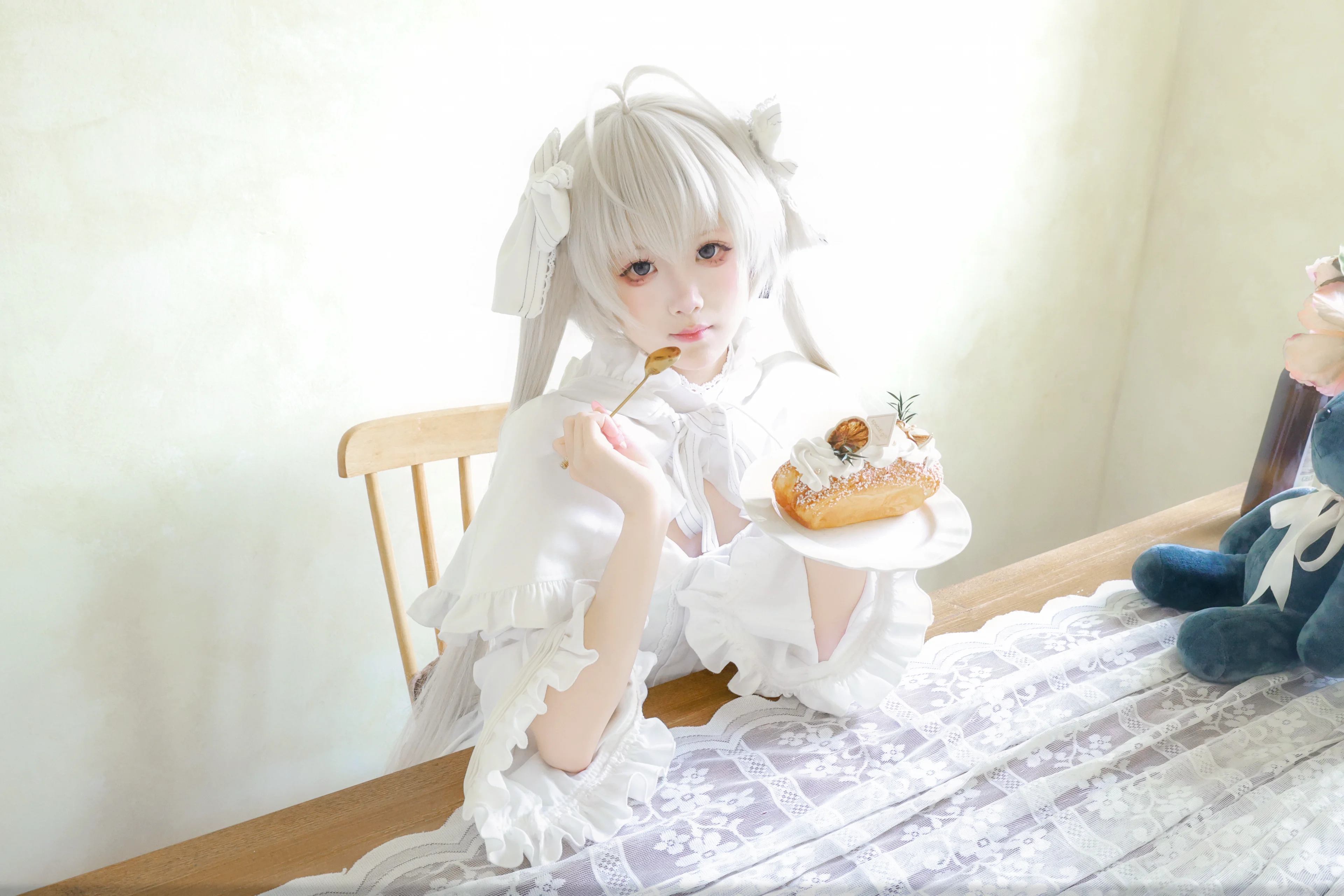 【春日野穹cos】缘之空的静谧日常 - 第 2 张