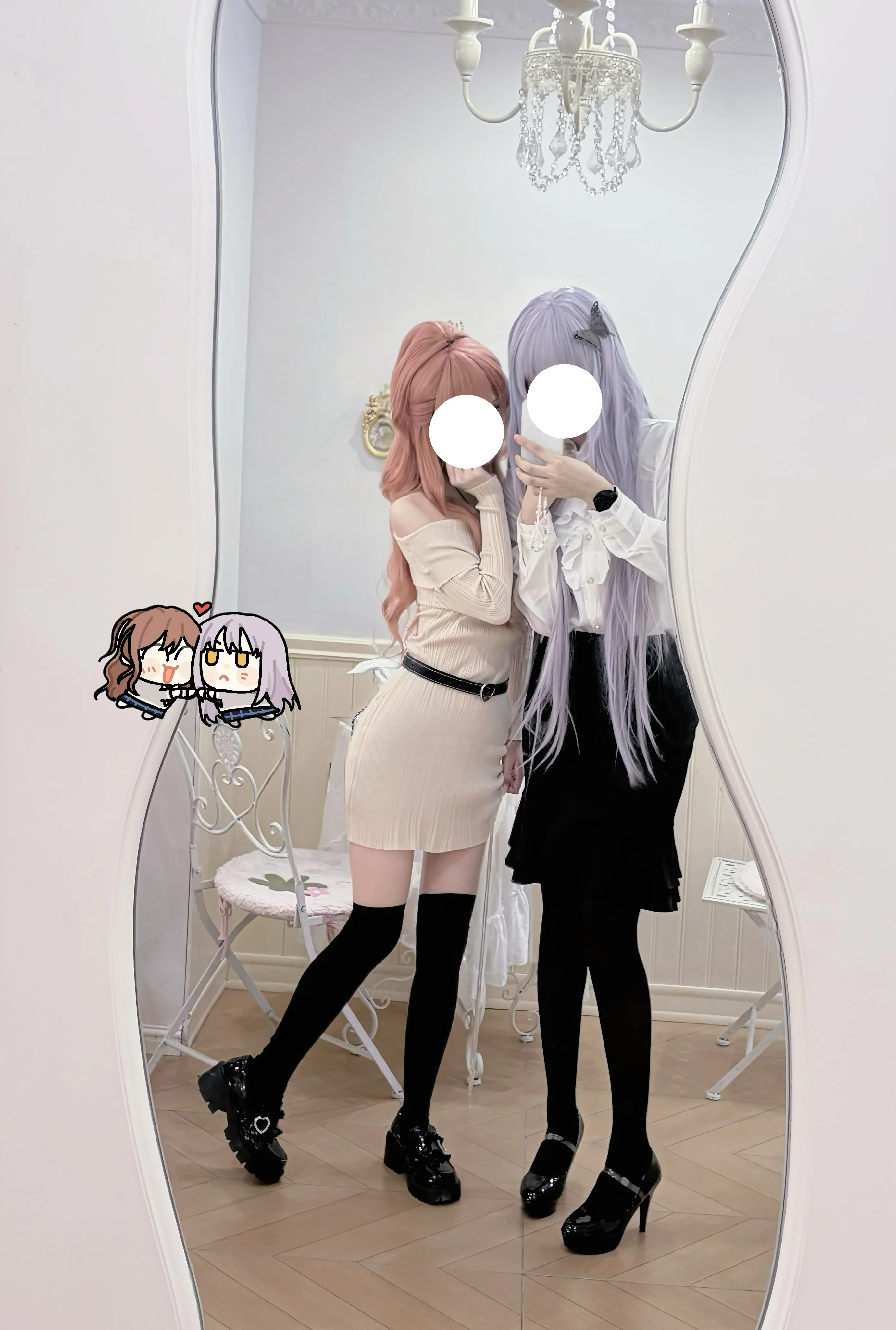 【凑友希那今井莉莎cos】BanG Dream! Roselia的羁绊瞬间