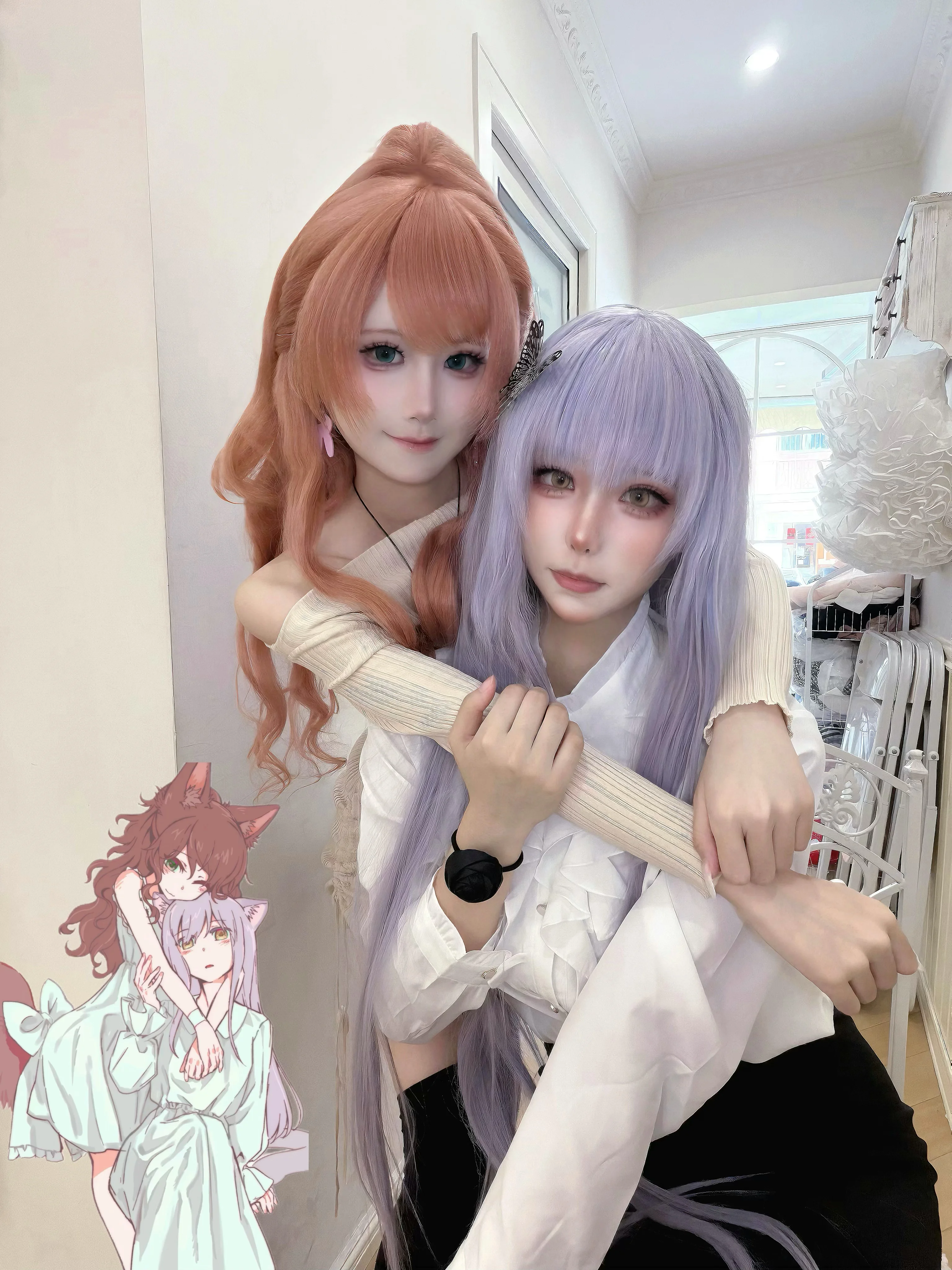 【湊友希那今井莉莎cos】向流星許下Ykls的約定 Bang Dream Roselia - 第 4 張
