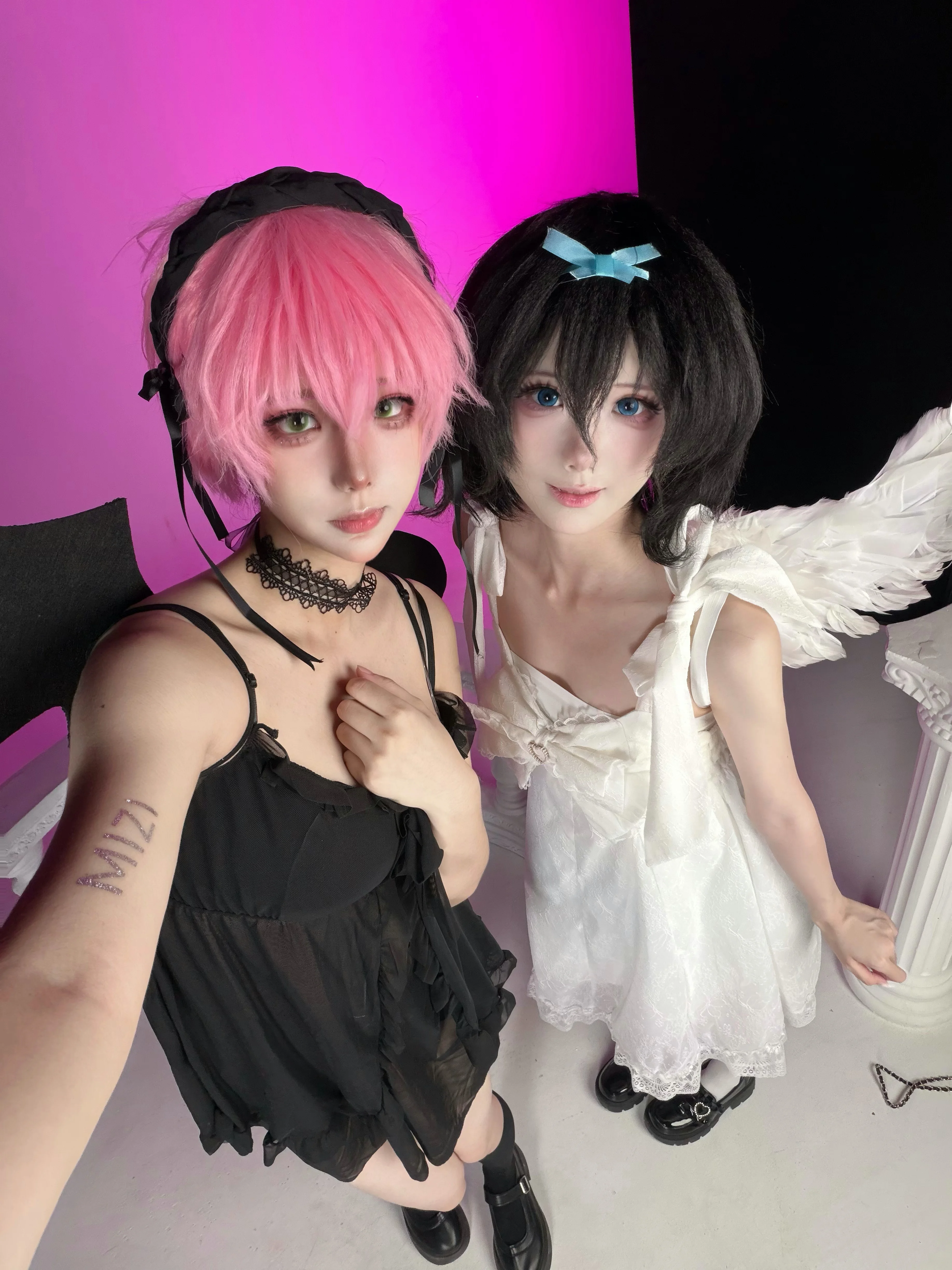 【Mizi和Sua cos】异形舞台中的黑白羁绊与光影对比 - 第 2 张