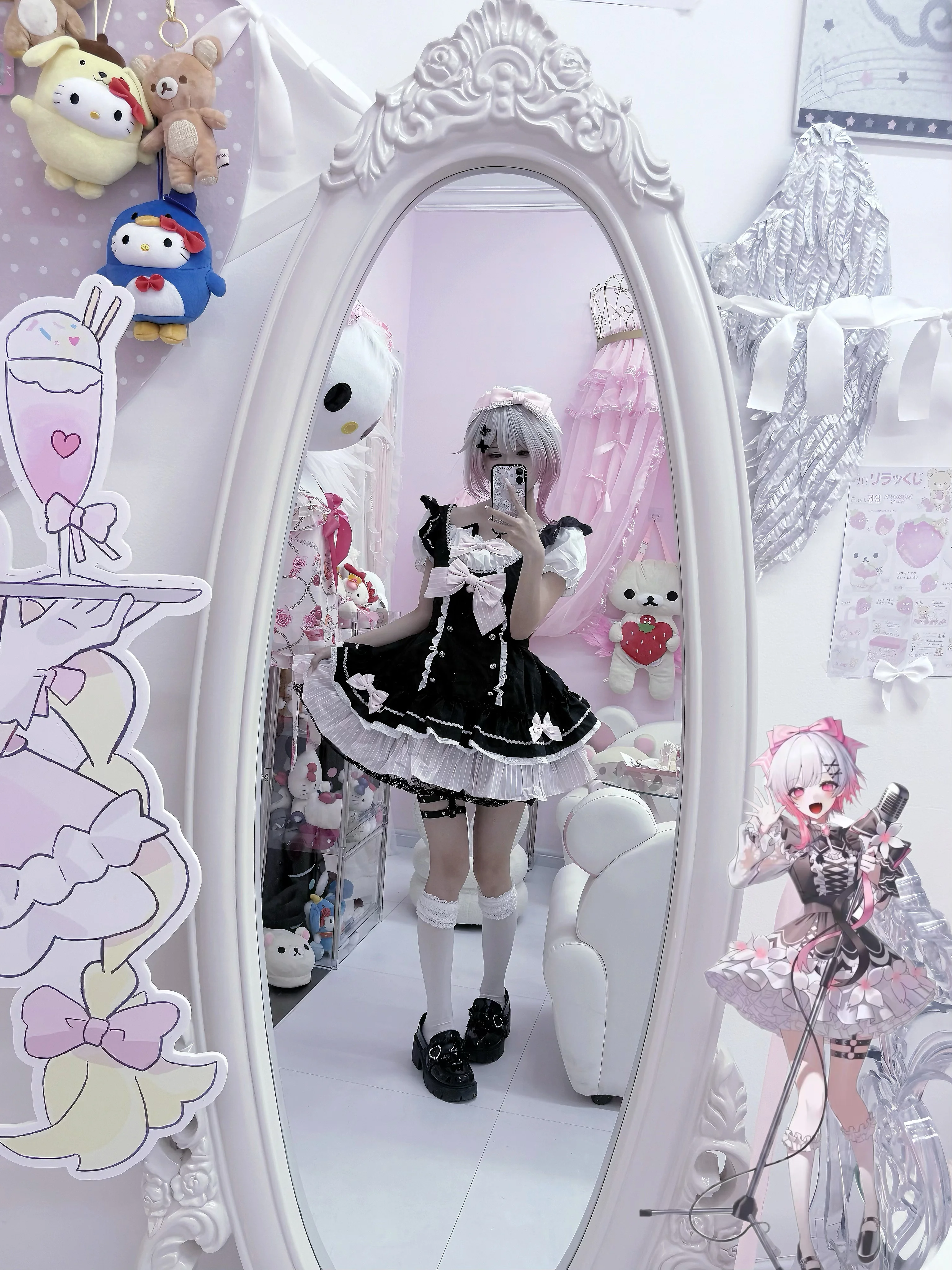 【樱羽艾玛cos】魔法少女的裁判日常，自搭联动服