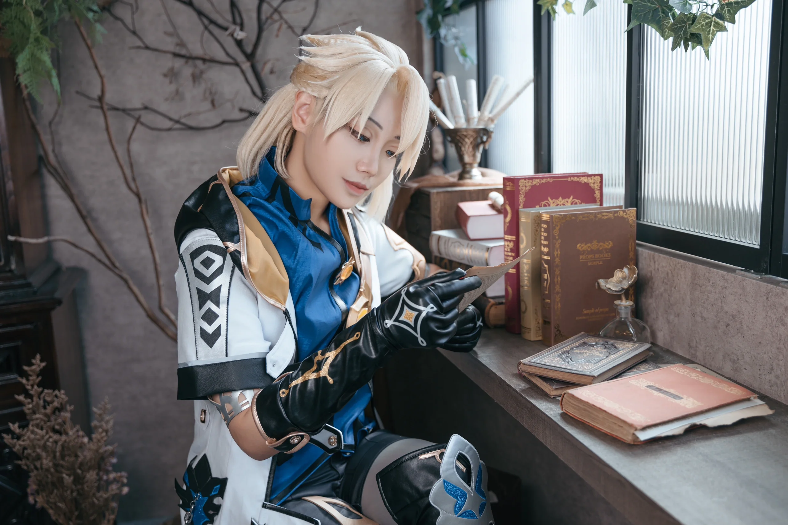 【阿贝多cos】原神学者穿搭的痛点与调优 - 第 2 张