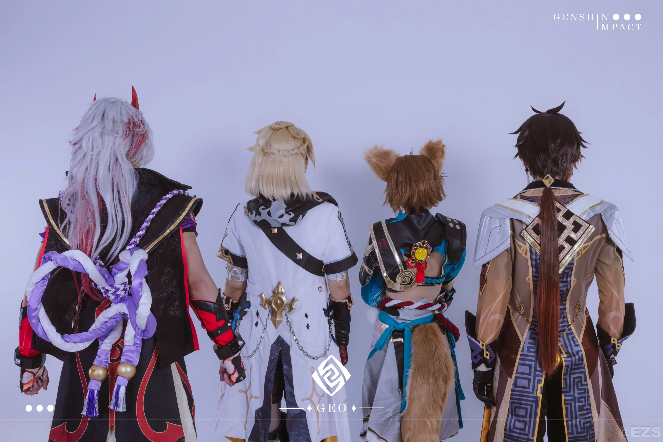 【阿贝多cos】原神岩系男子F4集结，正片终于出炉 - 第 8 张