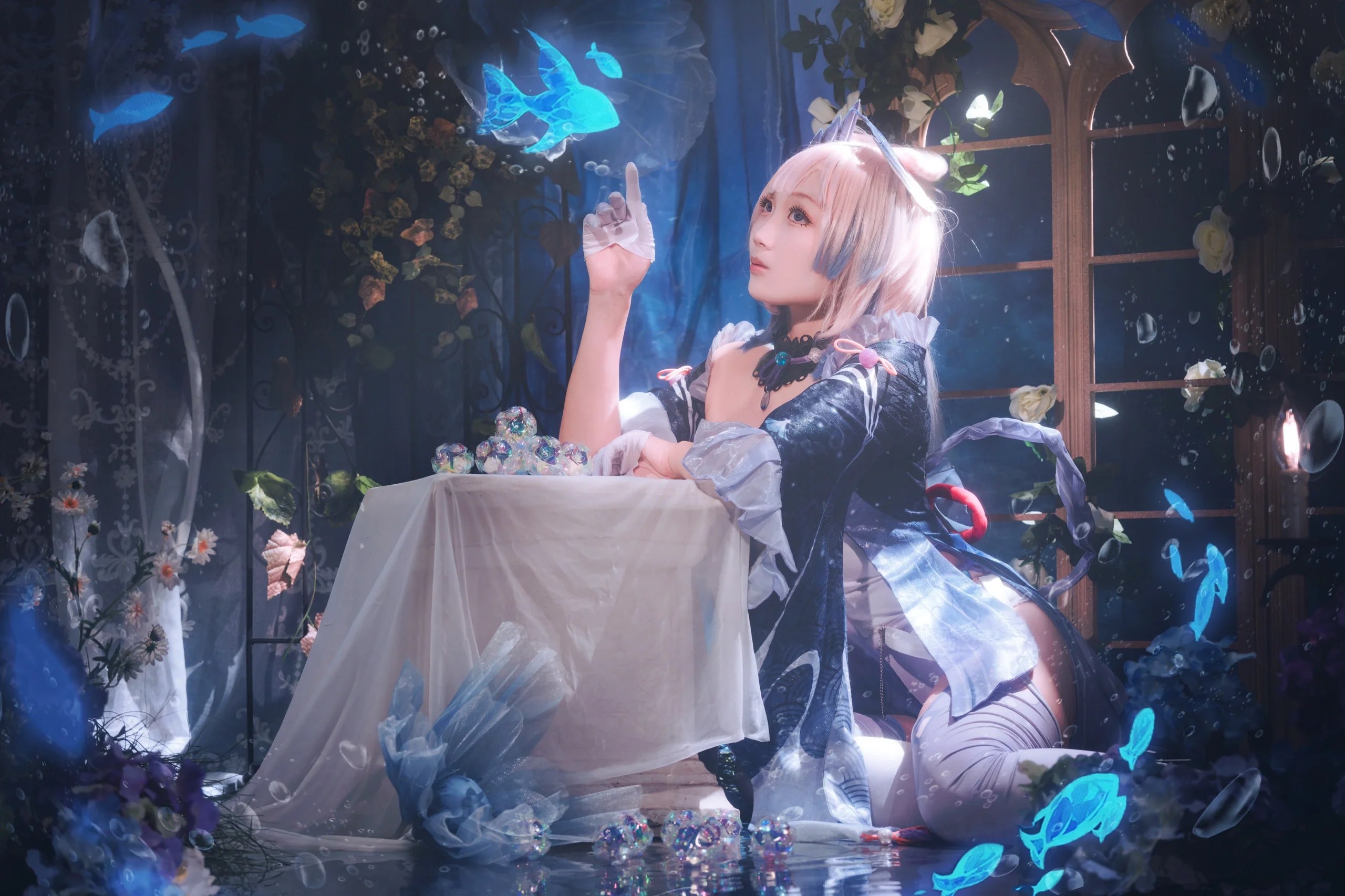 【珊瑚宫心海cos】水底幻境中的静谧一瞥 - 第 2 张