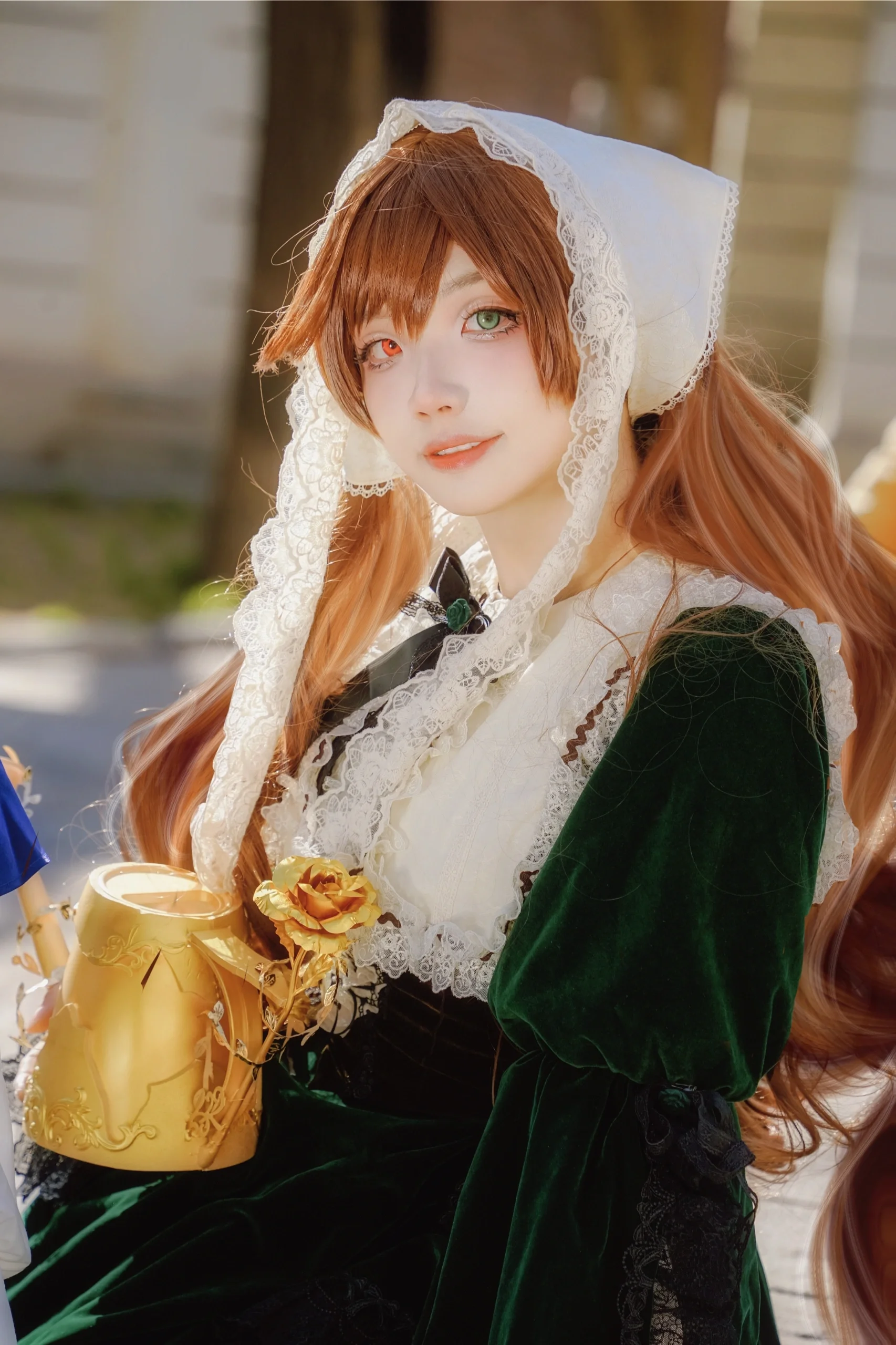 【翠星石cos】蔷薇少女的绿意，把童话感穿在身上 - 第 2 张
