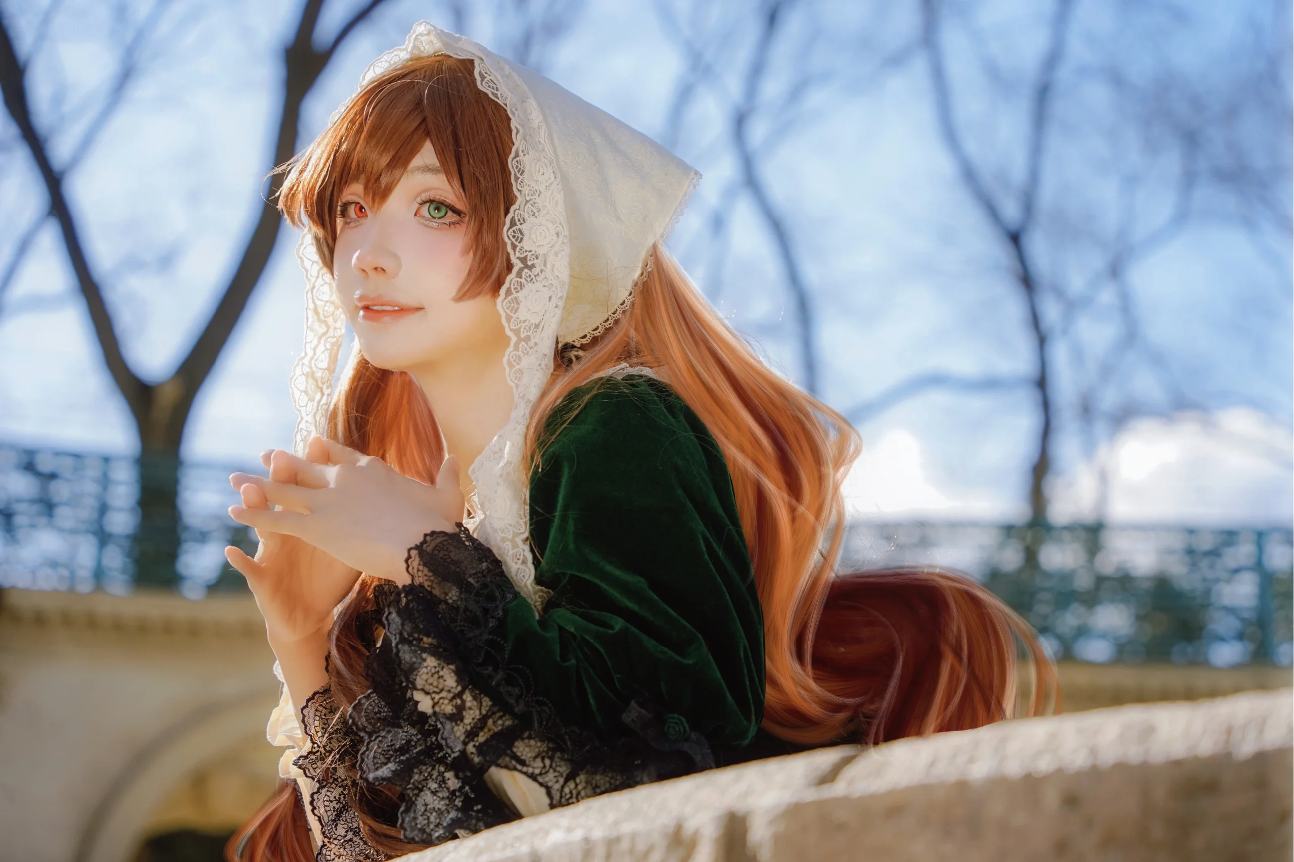 【翠星石cos】蔷薇少女的绿意，把童话感穿在身上 - 第 3 张