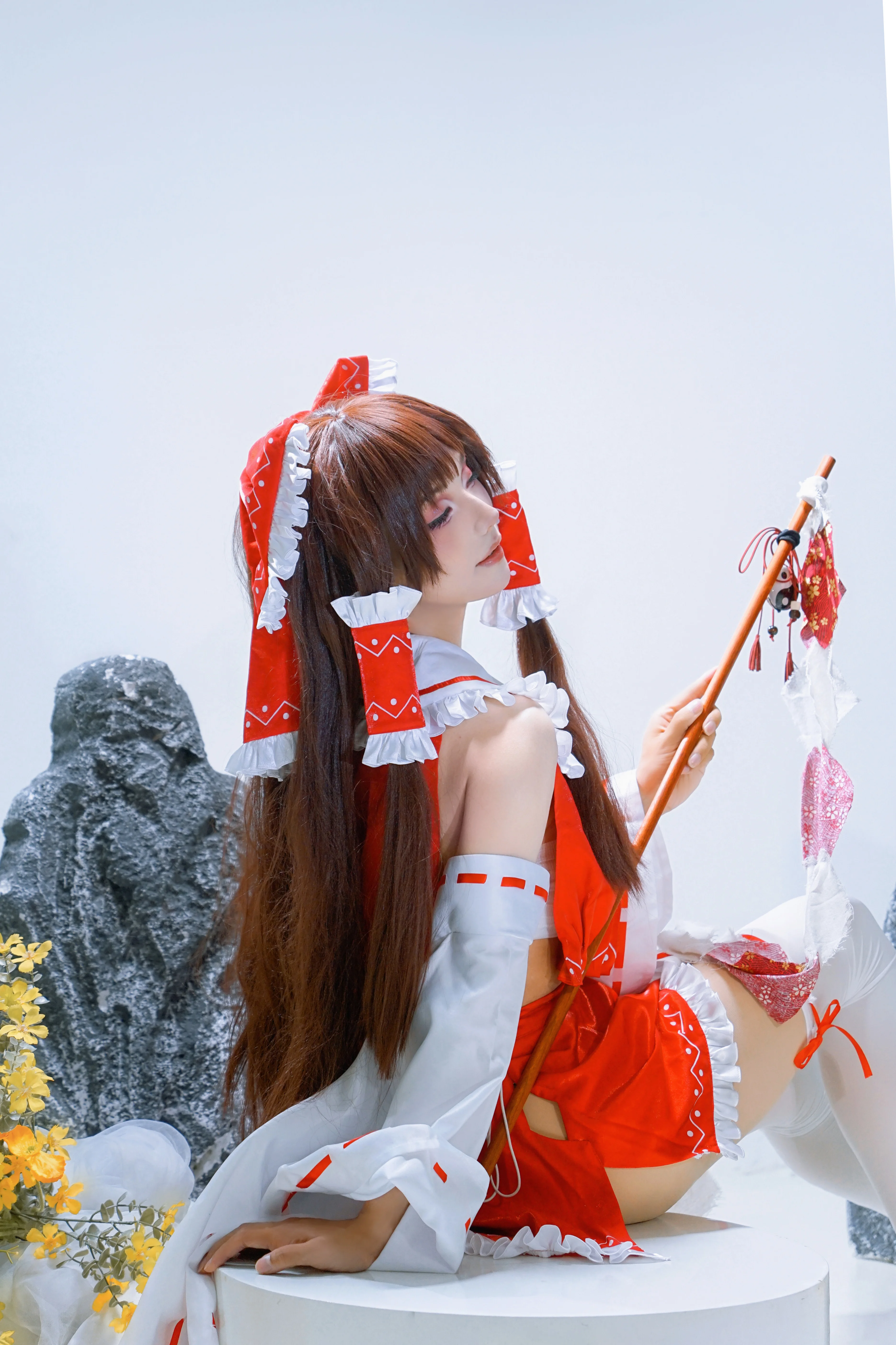 【博丽灵梦cos】还原拉普托尔太太笔下的冷艳巫女