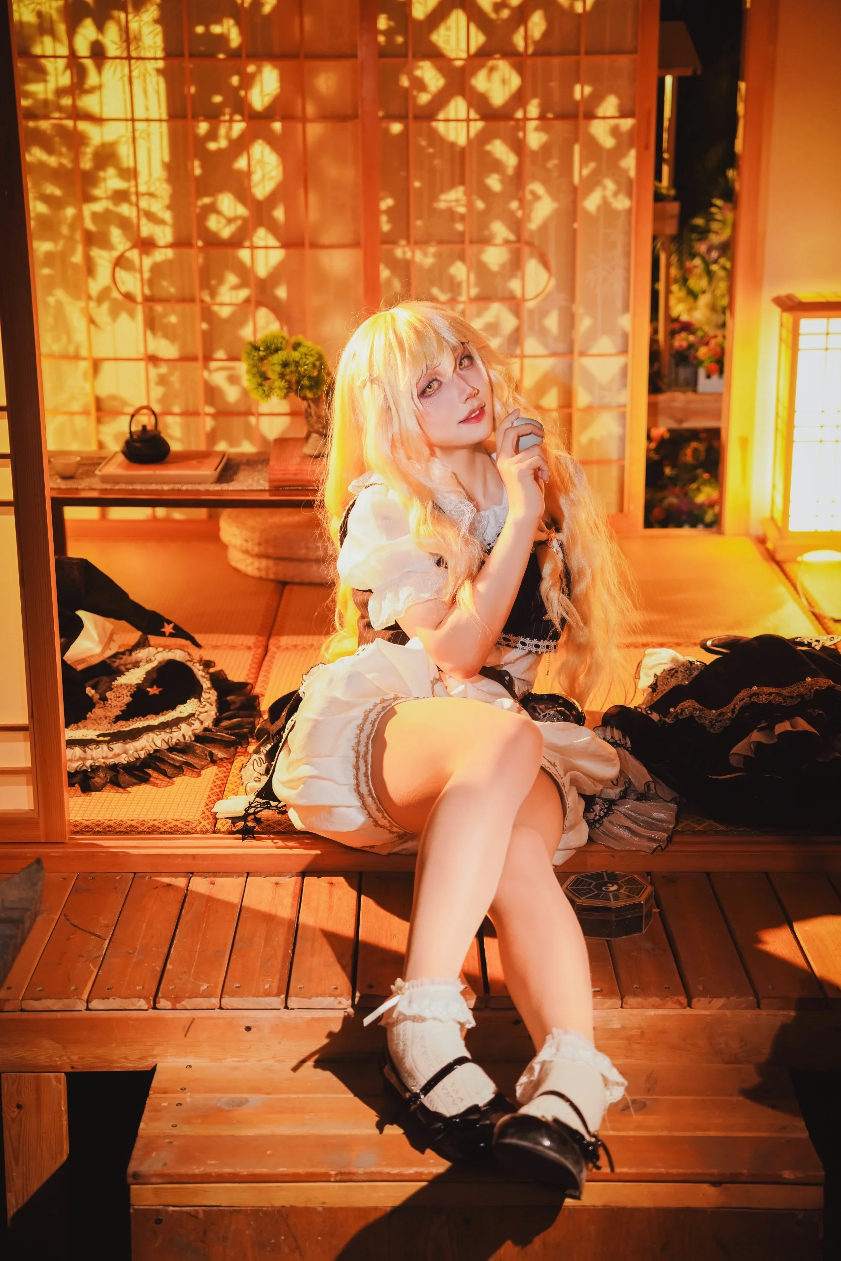 【雾雨魔理沙cos】东方project，趁灵梦不在家连吃带拿的日常 - 第 1 张