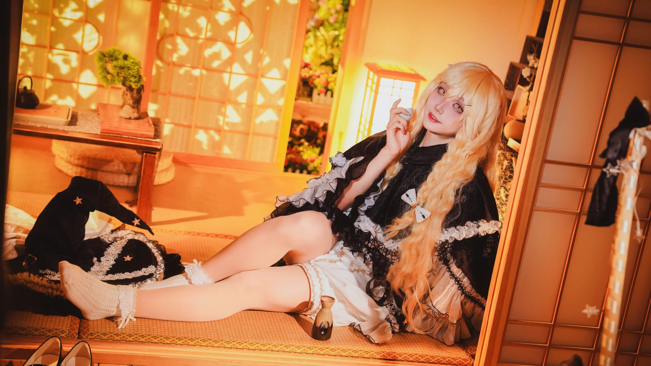 【雾雨魔理沙cos】东方project，趁灵梦不在家连吃带拿的日常 - 第 3 张