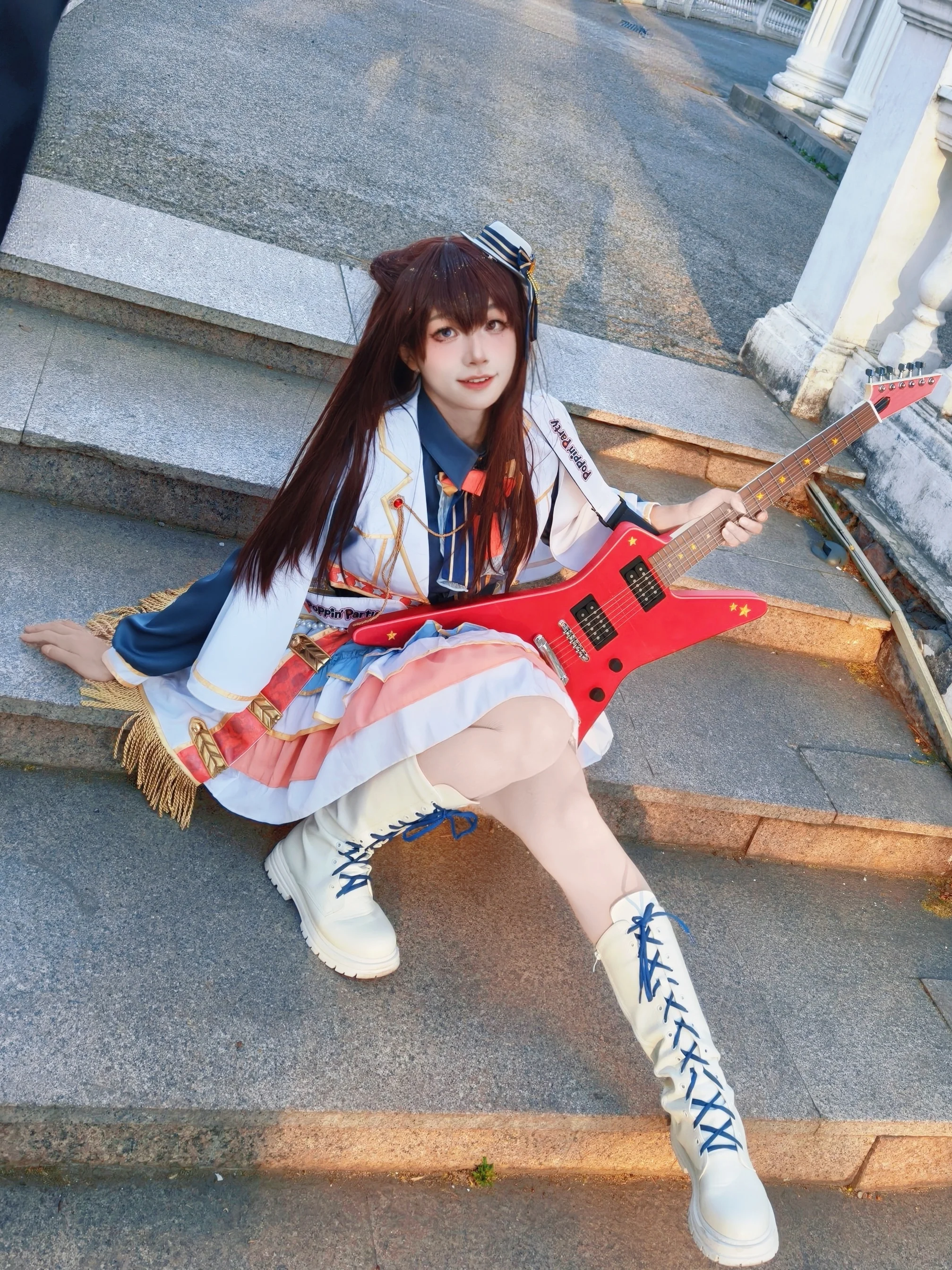 春日公园里的偶像乐队风Cosplay记录 - 第 2 张