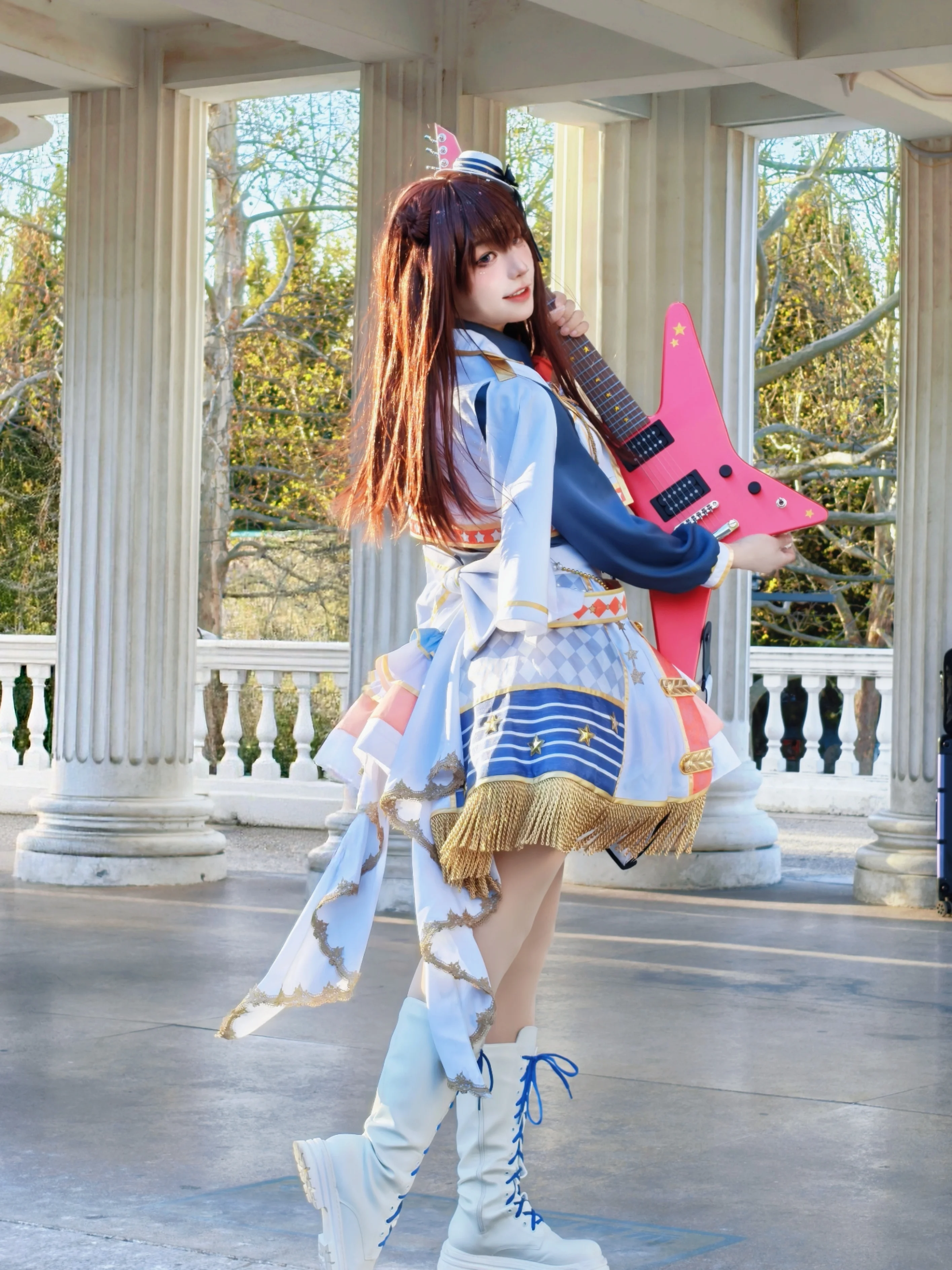 春日公园里的偶像乐队风Cosplay记录 - 第 6 张