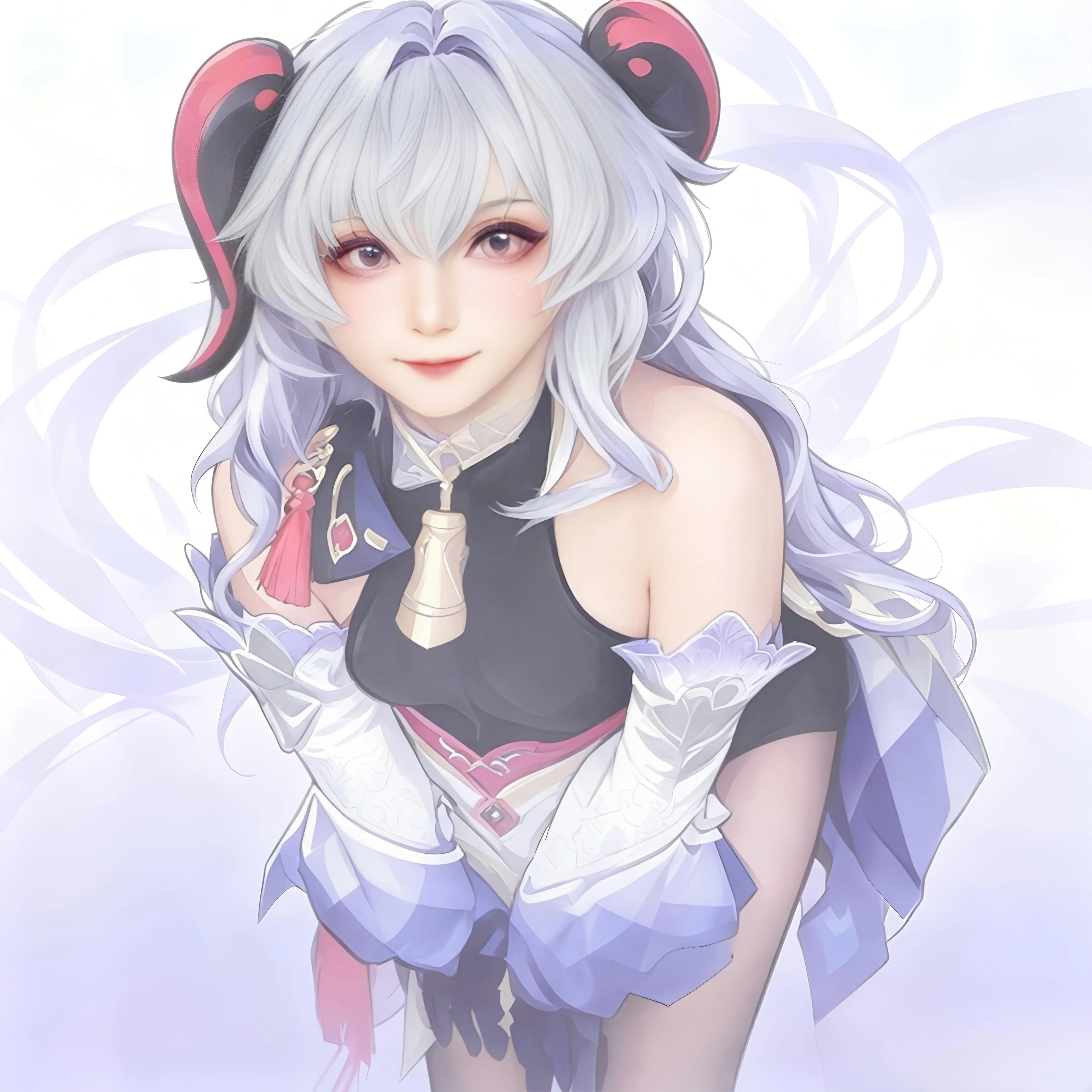 【原神甘雨cos】五年后再穿璃月原皮，AI与现实的奇妙碰撞 - 第 9 张