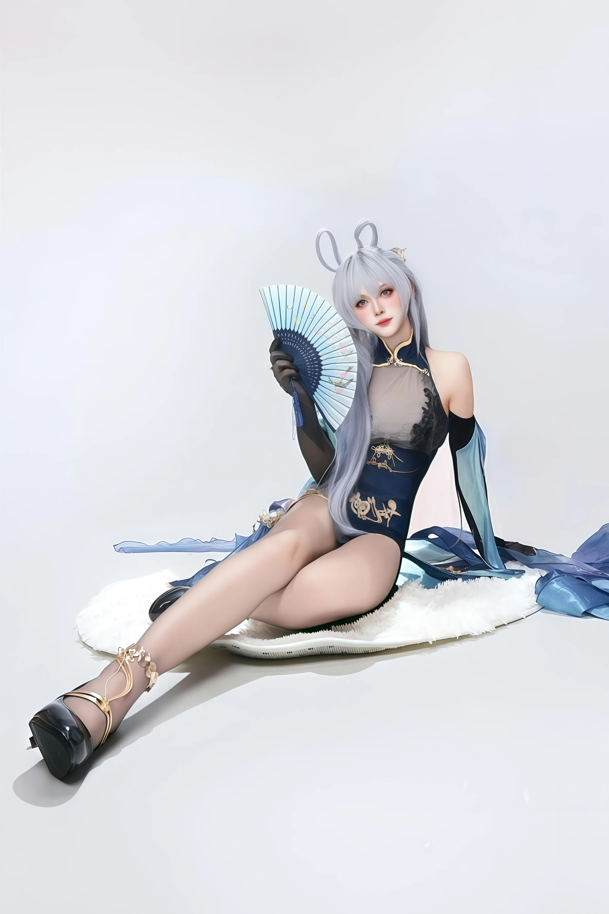 【花园cos】碧蓝航线，白鹰的Black Dragon来啦 - 第 10 张
