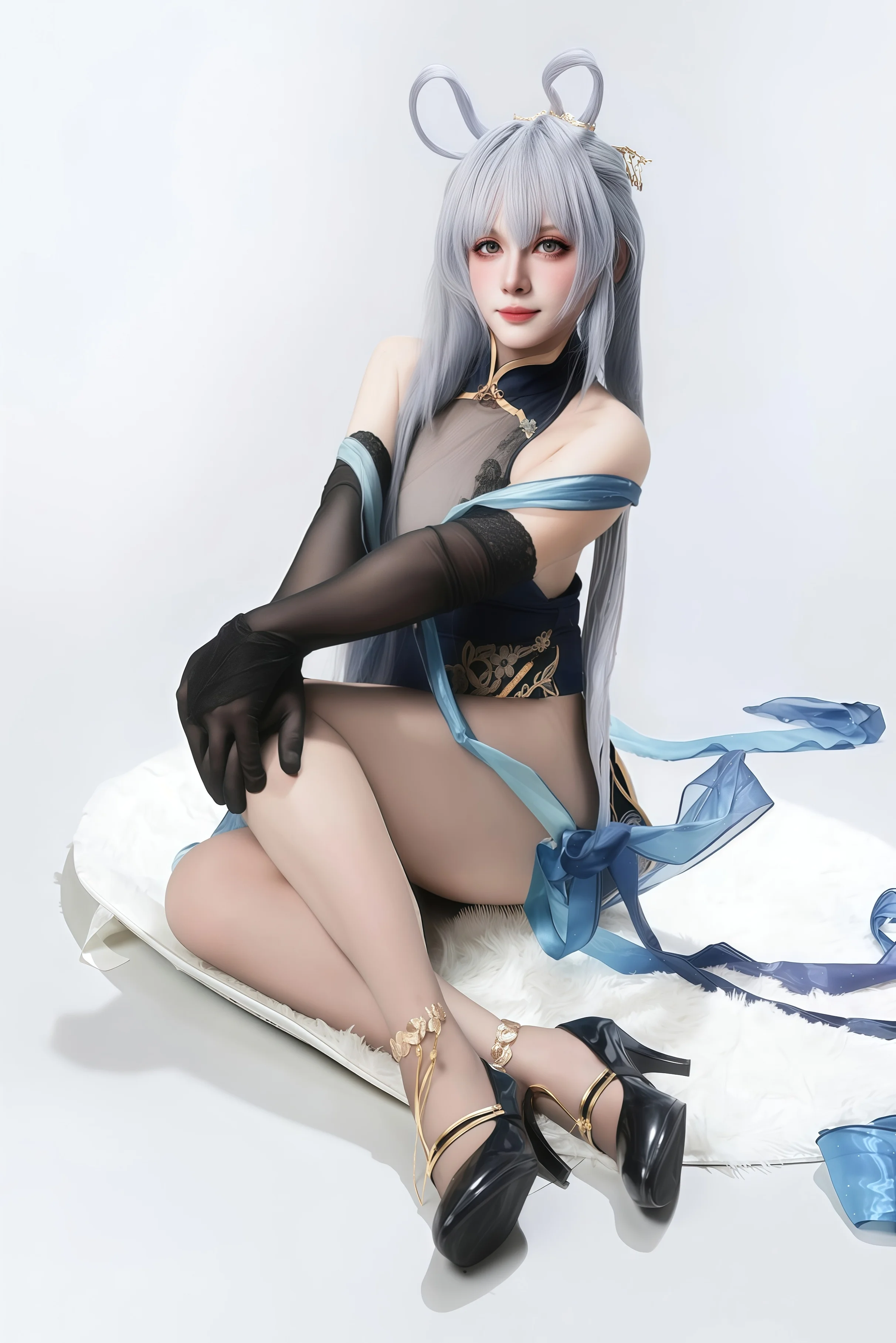 【花园cos】碧蓝航线，白鹰的Black Dragon来啦 - 第 12 张